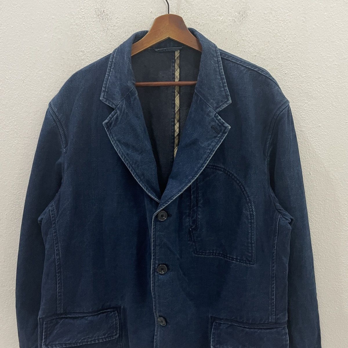 Japanese Brand Vintage Arezzo Biancco Denim Jacket Size US XL / EU 56 / 4 - 4 Thumbnail