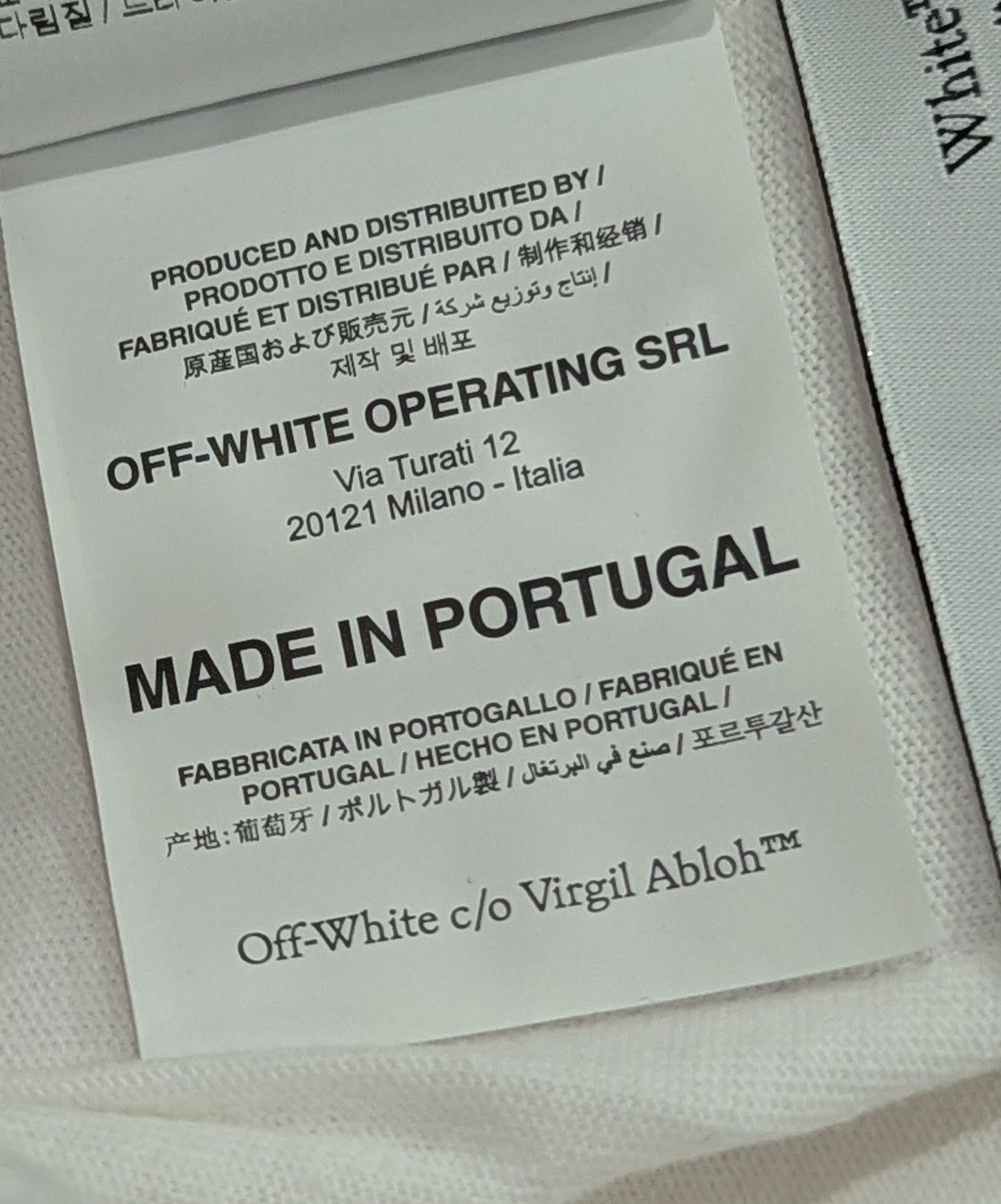 Off-White Off-White Diagonal Helvetica Jogger Pants White/Black Large Size US 33 - 10 Thumbnail