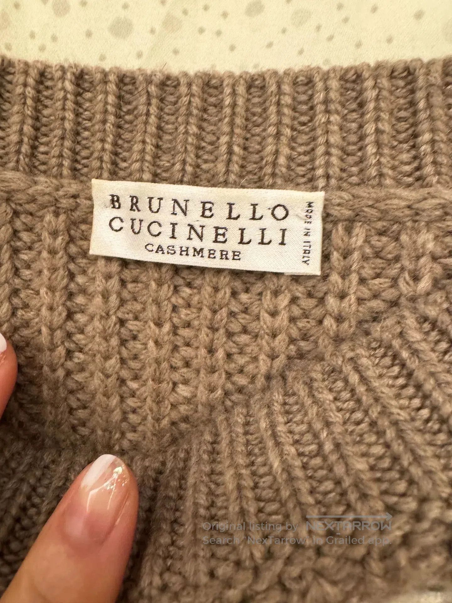Brunello Cucinelli Brunello Cucinelli Striped Cashmere Sweater. Size US XS / EU 42 / 0 - 2 Thumbnail