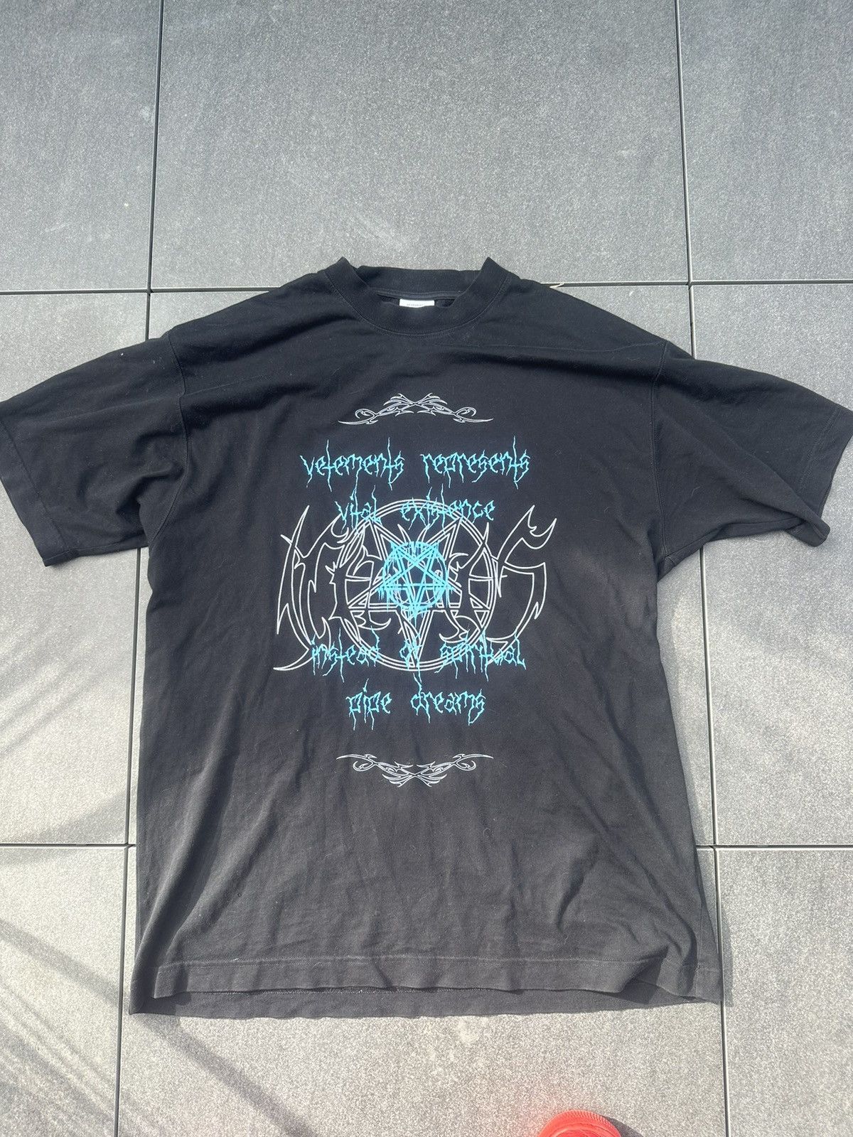 Vetements Vetements Vital Existence Shirt | Grailed