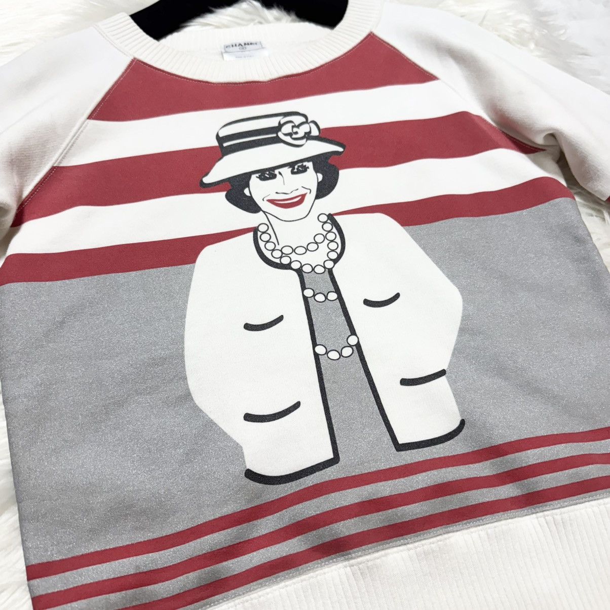 Chanel runway Chanel Mademoiselle sweatshirt, knit sweater Size XS / US 0-2 / IT 36-38 - 10 Thumbnail