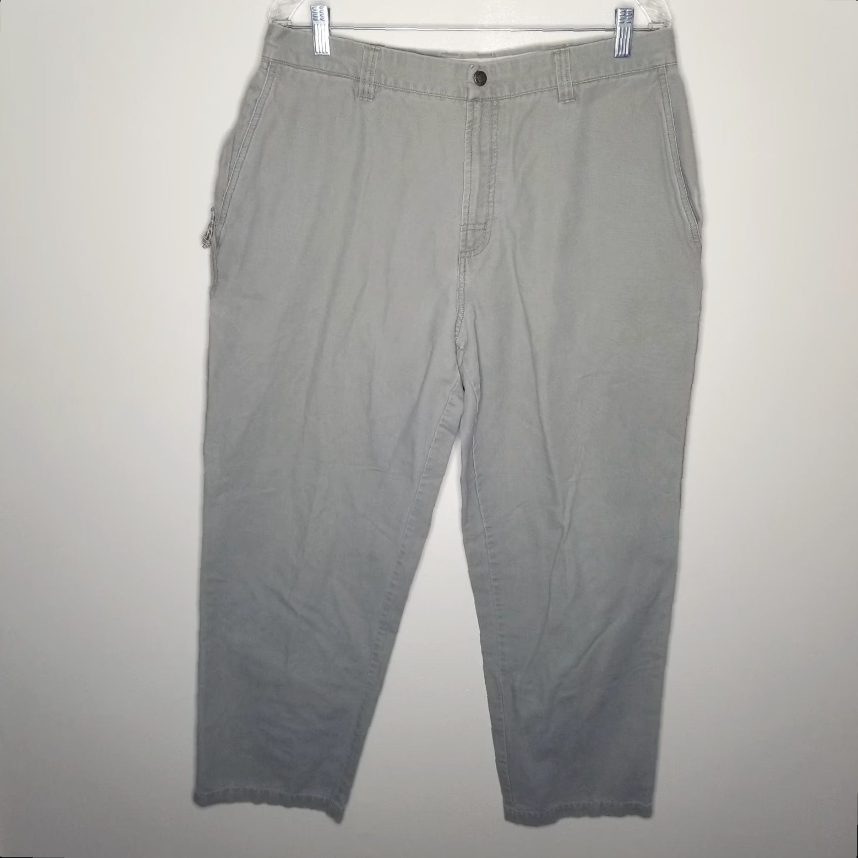 Vintage Columbia Mens Pants Straight Gray 36x32 Chino Regular Size 36 Inseam 32 Mens Size US 36 / EU 52 - 2 Thumbnail