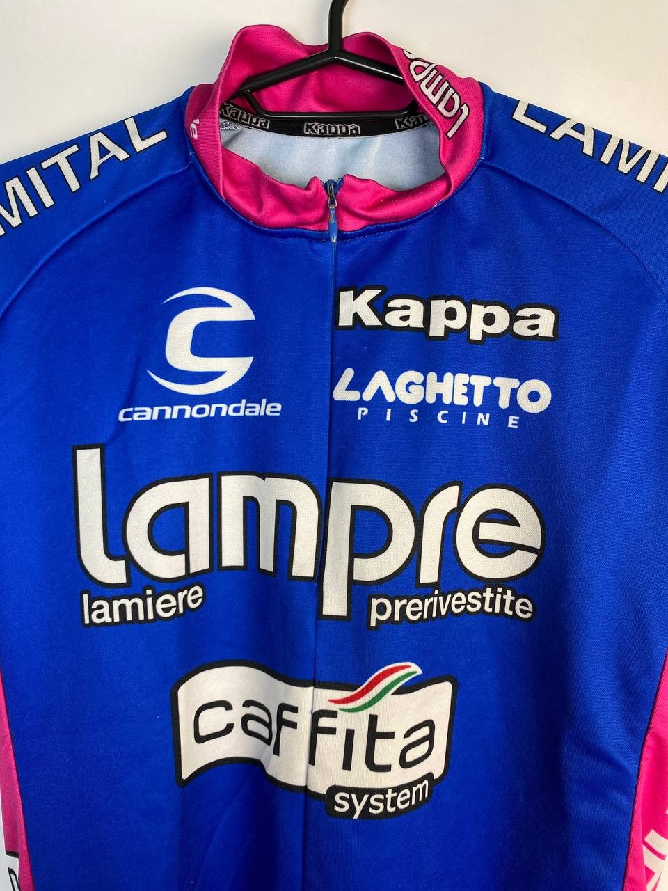 Vintage Kappa Lampre Cycling SHIRT TRIKOT JERSY CAMISETA MAGL size L Size US L / EU 52-54 / 3 - 2 Thumbnail