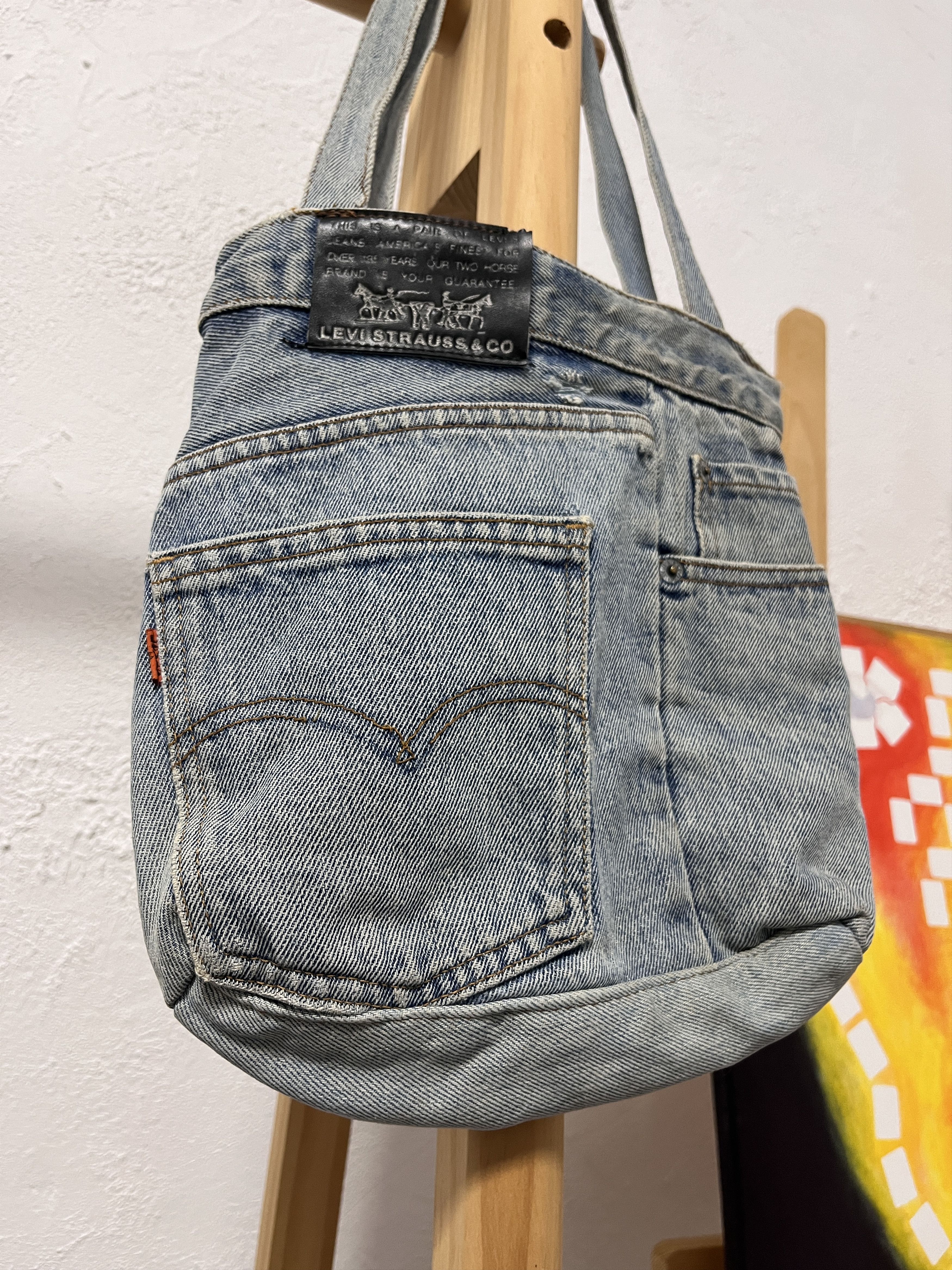 Levi's Vintage Clothing LEVIS ORANGE TAB 1/1 RECYCLED TOTE BAG - № 6133 Size ONE SIZE - 3 Thumbnail