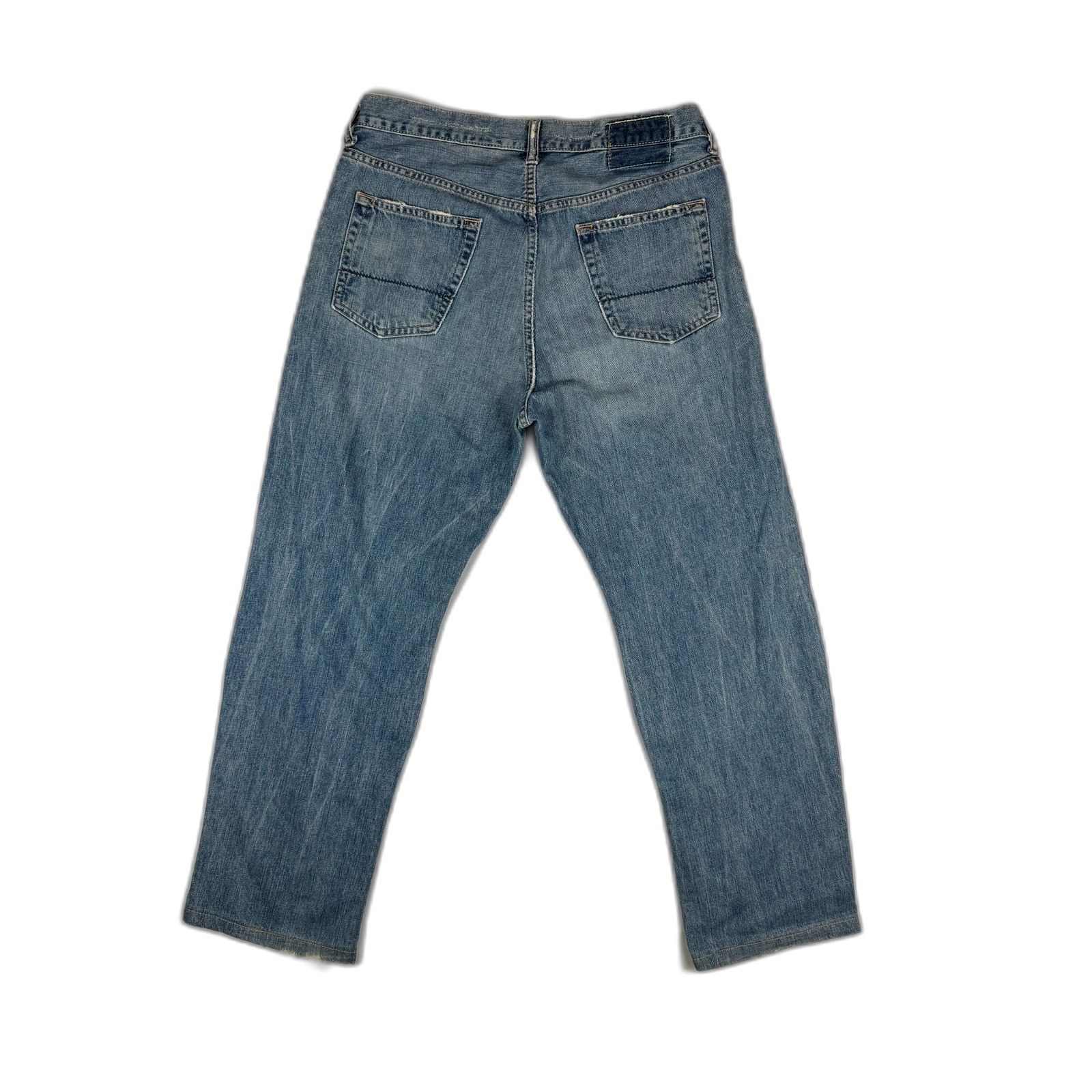 Abercrombie & Fitch Vintage Abercrombie & Fitch Jeans Mens 31x32 Distressed Y2K Size US 31 - 2 Thumbnail