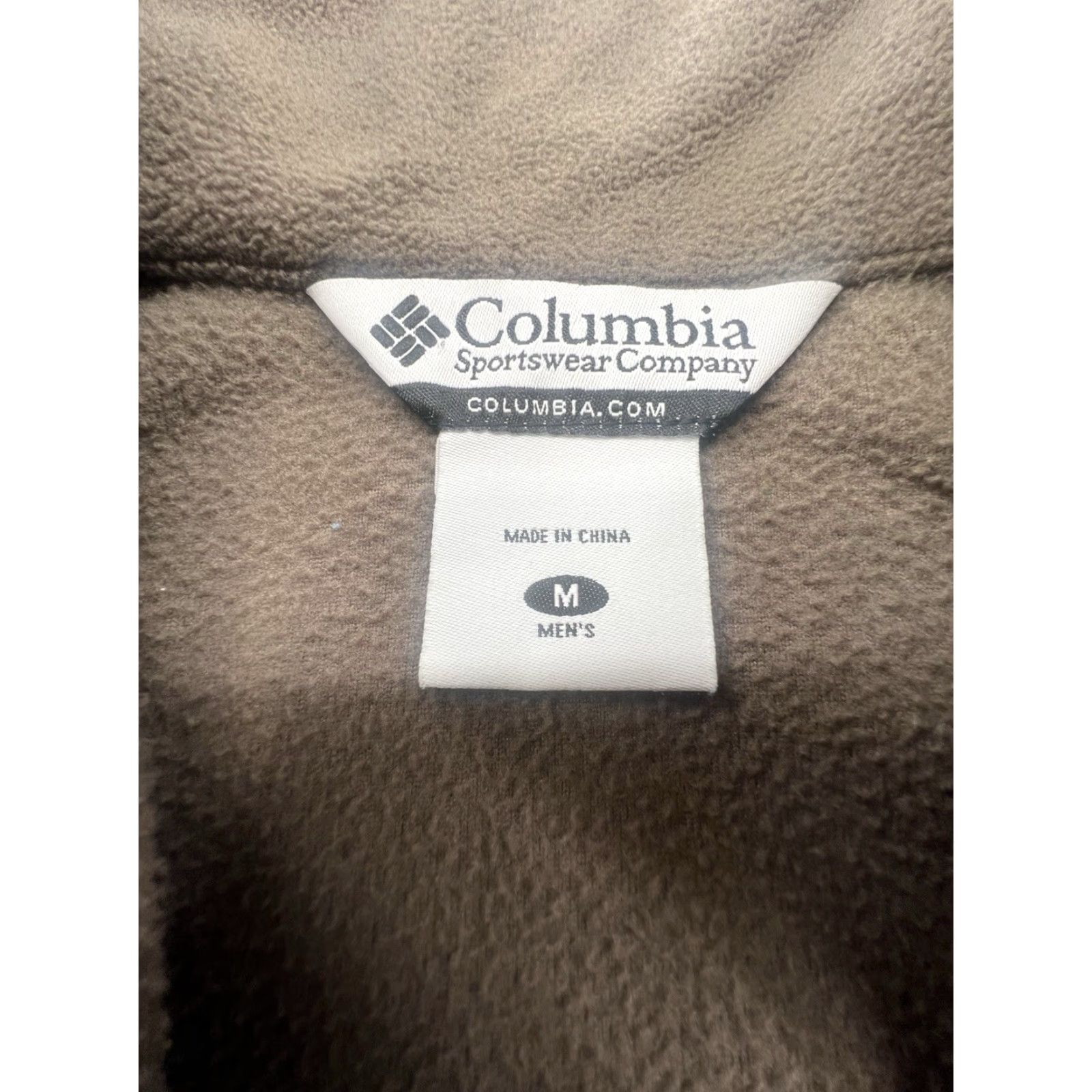 Vintage Columbia Men Pullover 1/4 Zip Collared Brown Fleece Jacket M Outdoor Casuals Size US M / EU 48-50 / 2 - 5 Thumbnail