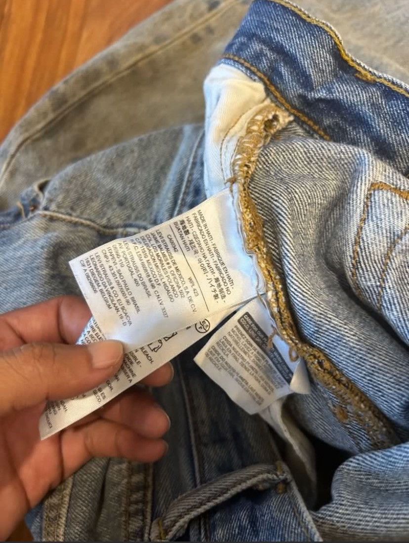 Levi's Disstressed Jeans Levis 501/ Workwear / Button Fly /Street Size US 39 - 9 Thumbnail