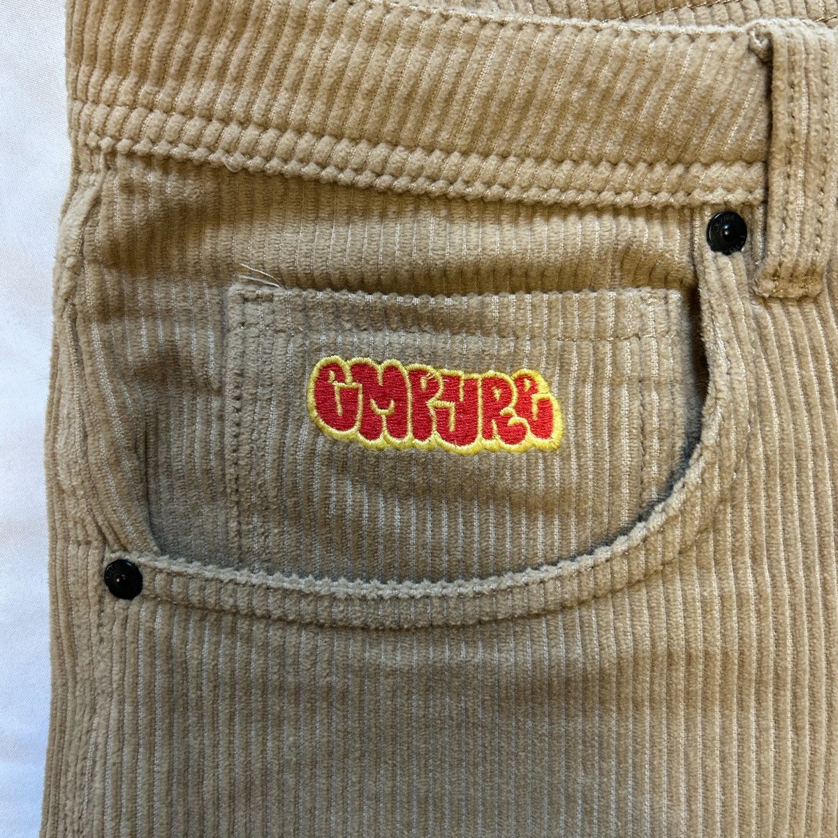 Empyre Empyre Khaki Corduroy Loose Fit Pants 30x30 Size US 30 / EU 46 - 4 Thumbnail