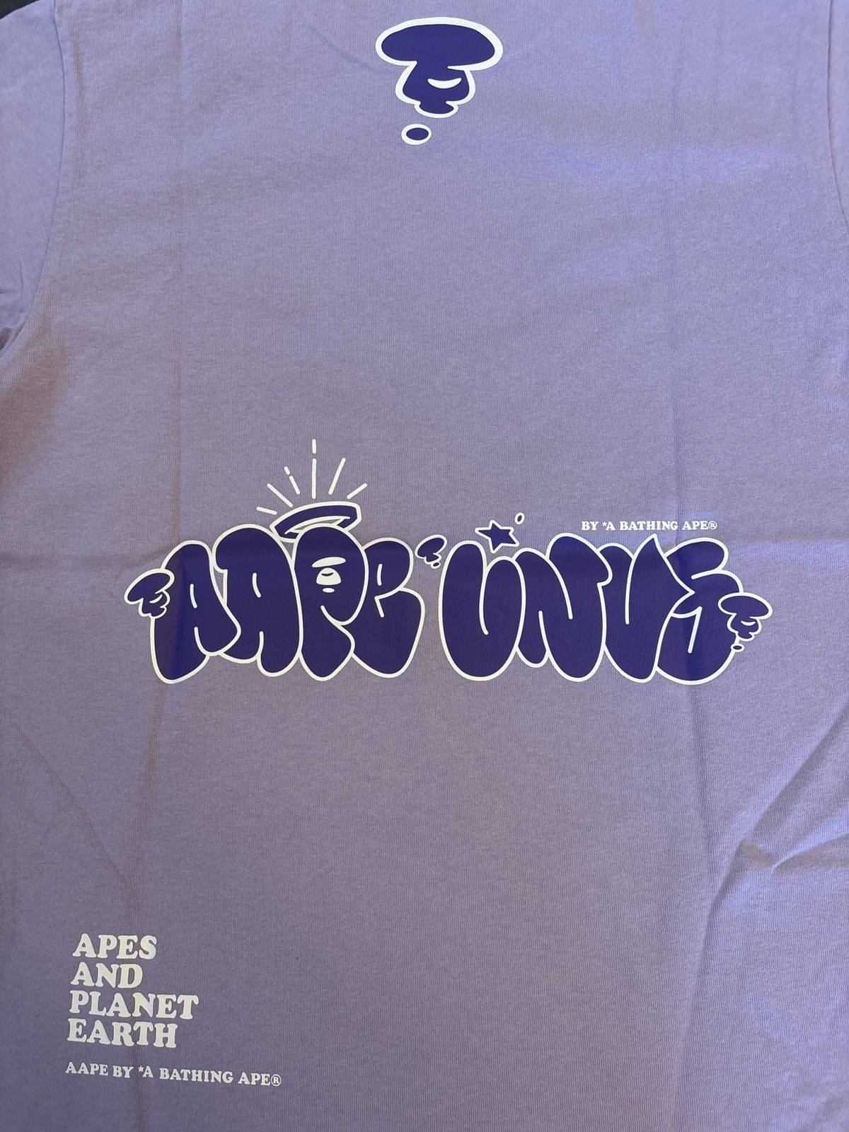 Aape × Bape Aape by a bathing ape purple tee Size US M / EU 48-50 / 2 - 6 Thumbnail