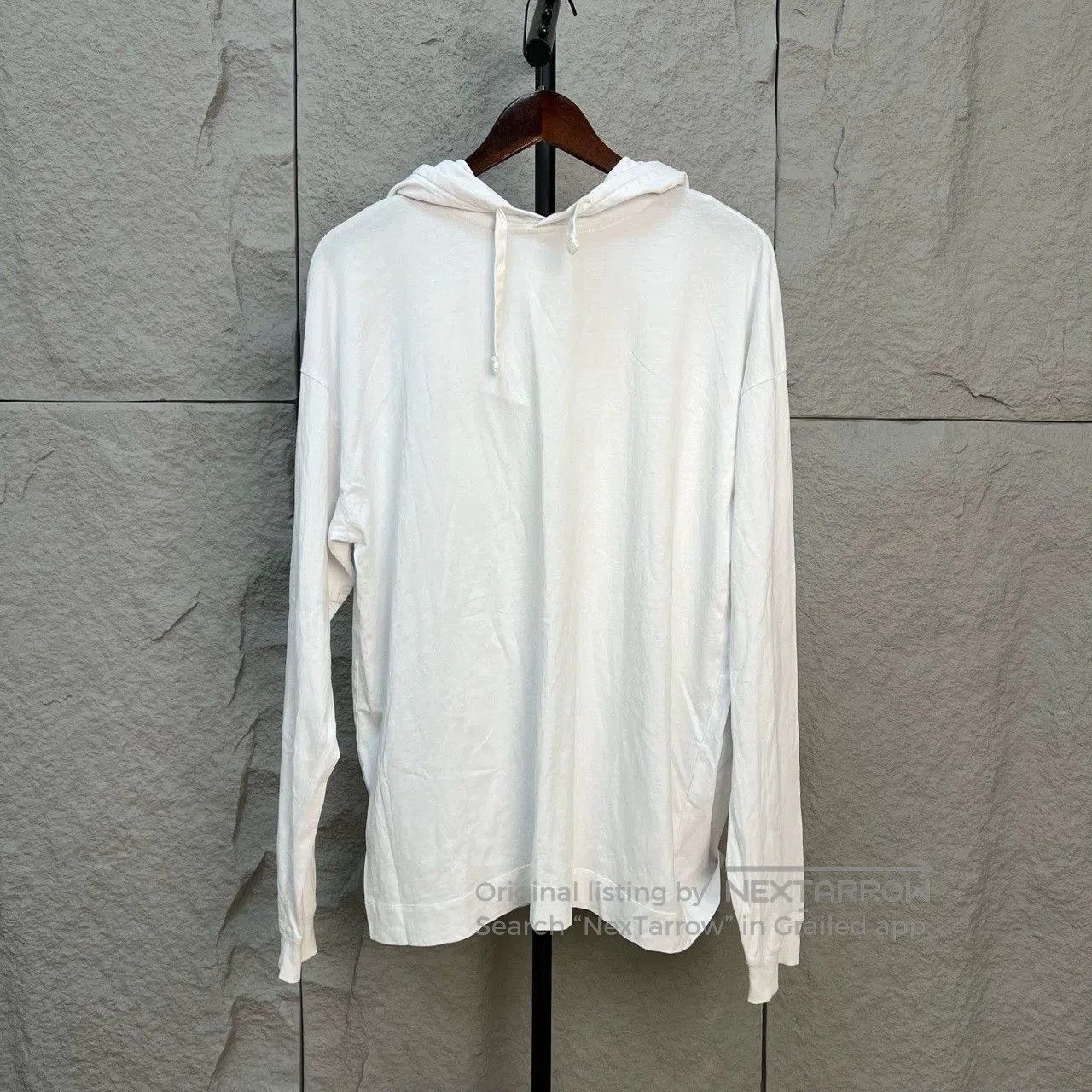1017 ALYX 9SM alyx white hooded sweatshirt with printed logo. Size US L / EU 52-54 / 3 - 1 Thumbnail