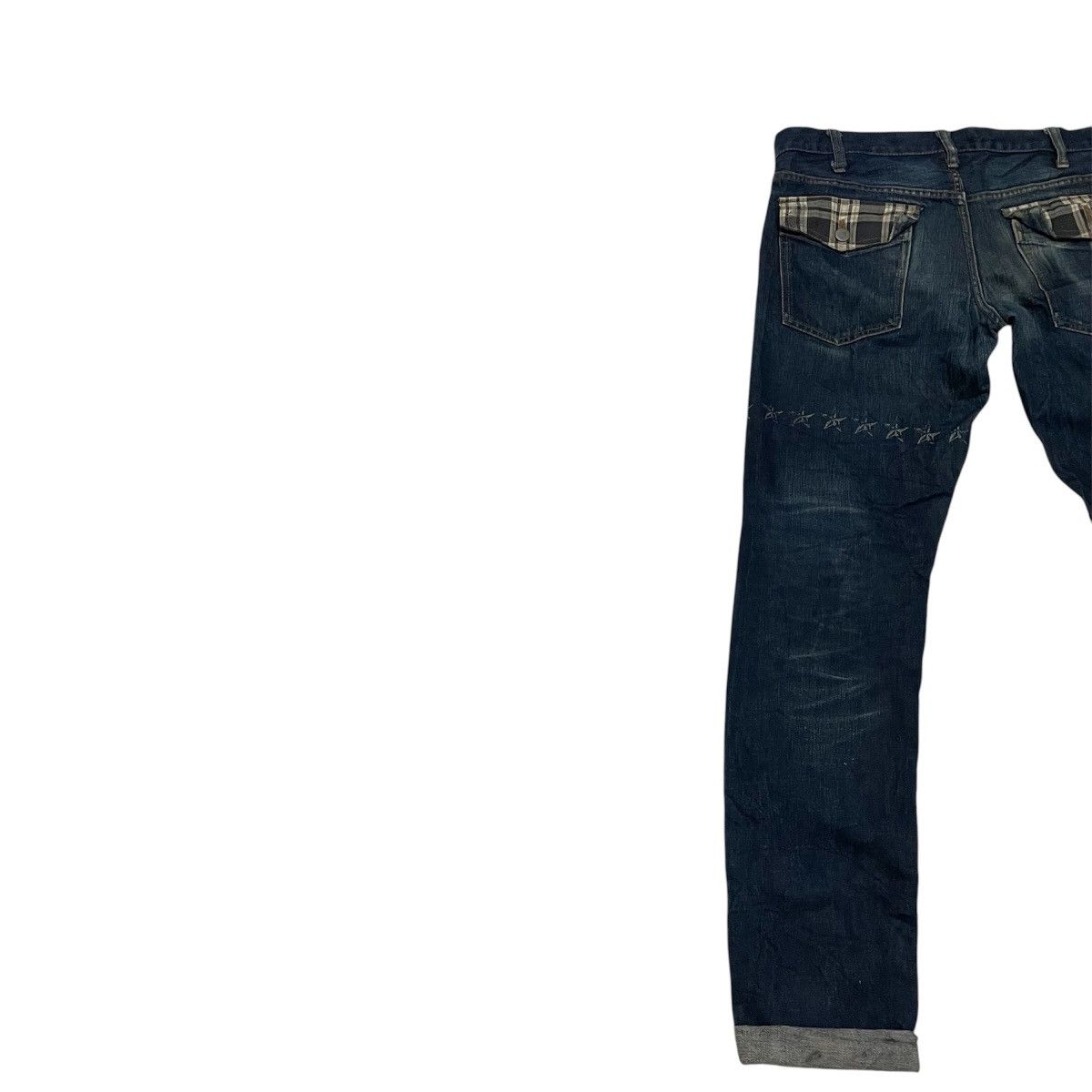 Boycott × Japanese Brand × Vintage Vintage Boycott "Stars" Selvedge Denim Size US 34 / EU 50 - 7 Thumbnail