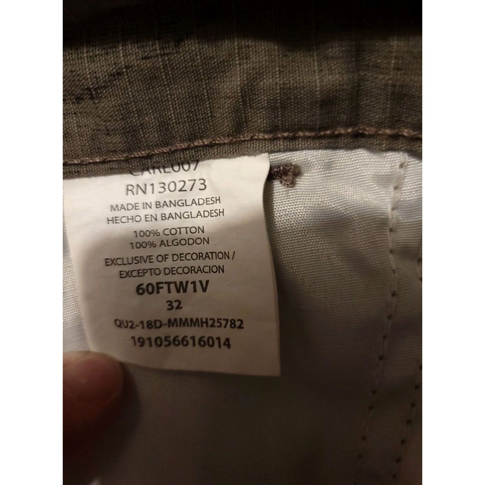 Wrangler Wrangler Cargo Shorts Men's 32 NWOT Flex Waistband Casual Outdoors Multicolor Camouflage Rip Stop Pocket Cargo Outdoor Military Theme Mens Size US 32 / EU 48 - 2 Thumbnail
