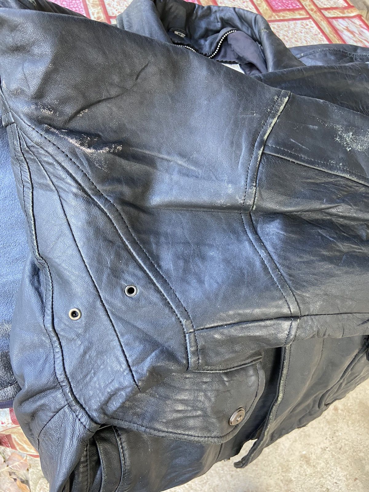 Harley Davidson Vintage Harley Davidson leather Biker Jacket Size US M / EU 48-50 / 2 - 12 Thumbnail