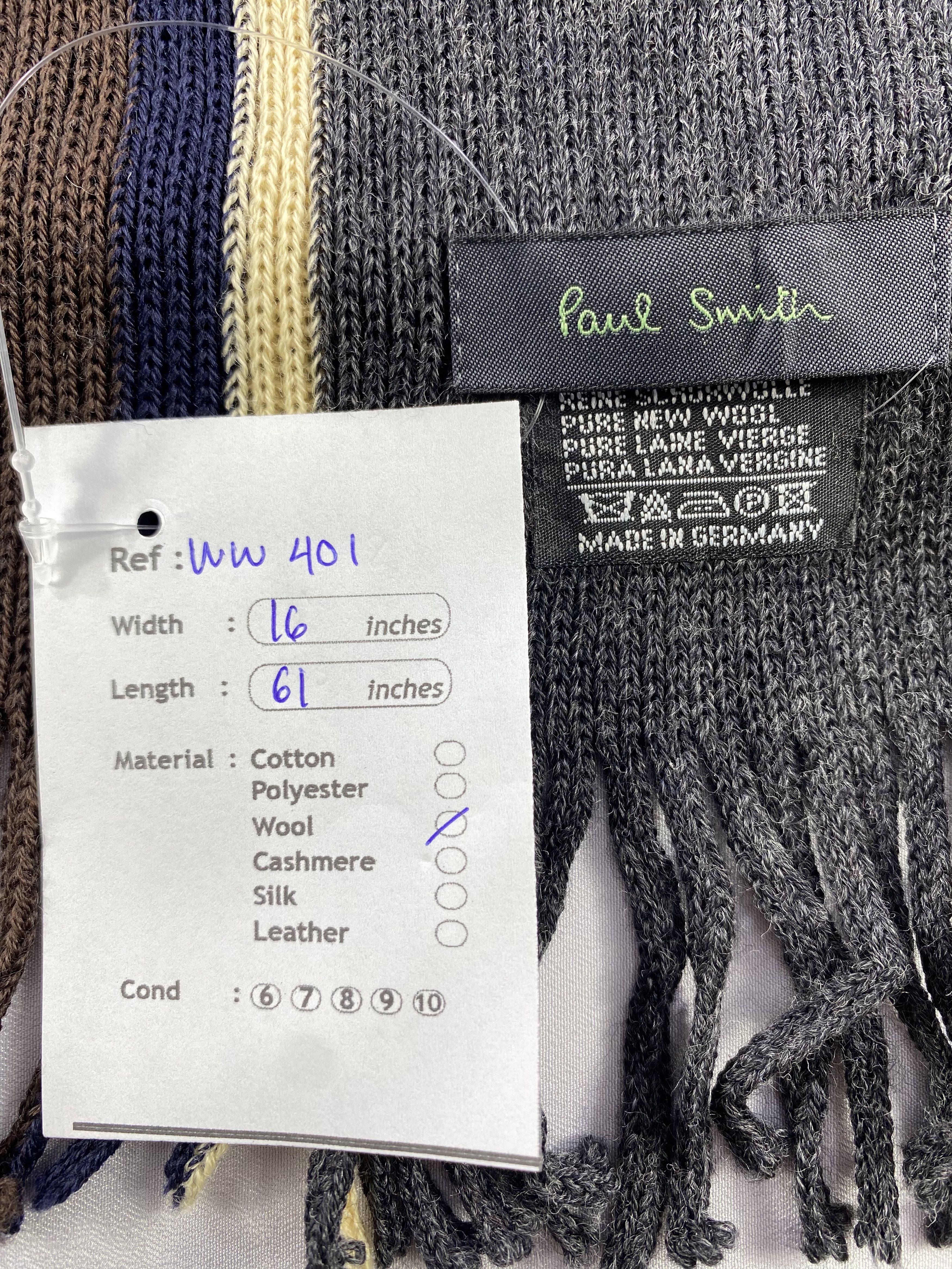 Paul Smith × Vintage Paul Smith Scarf / Muffler / Neckwear Size ONE SIZE - 6 Thumbnail