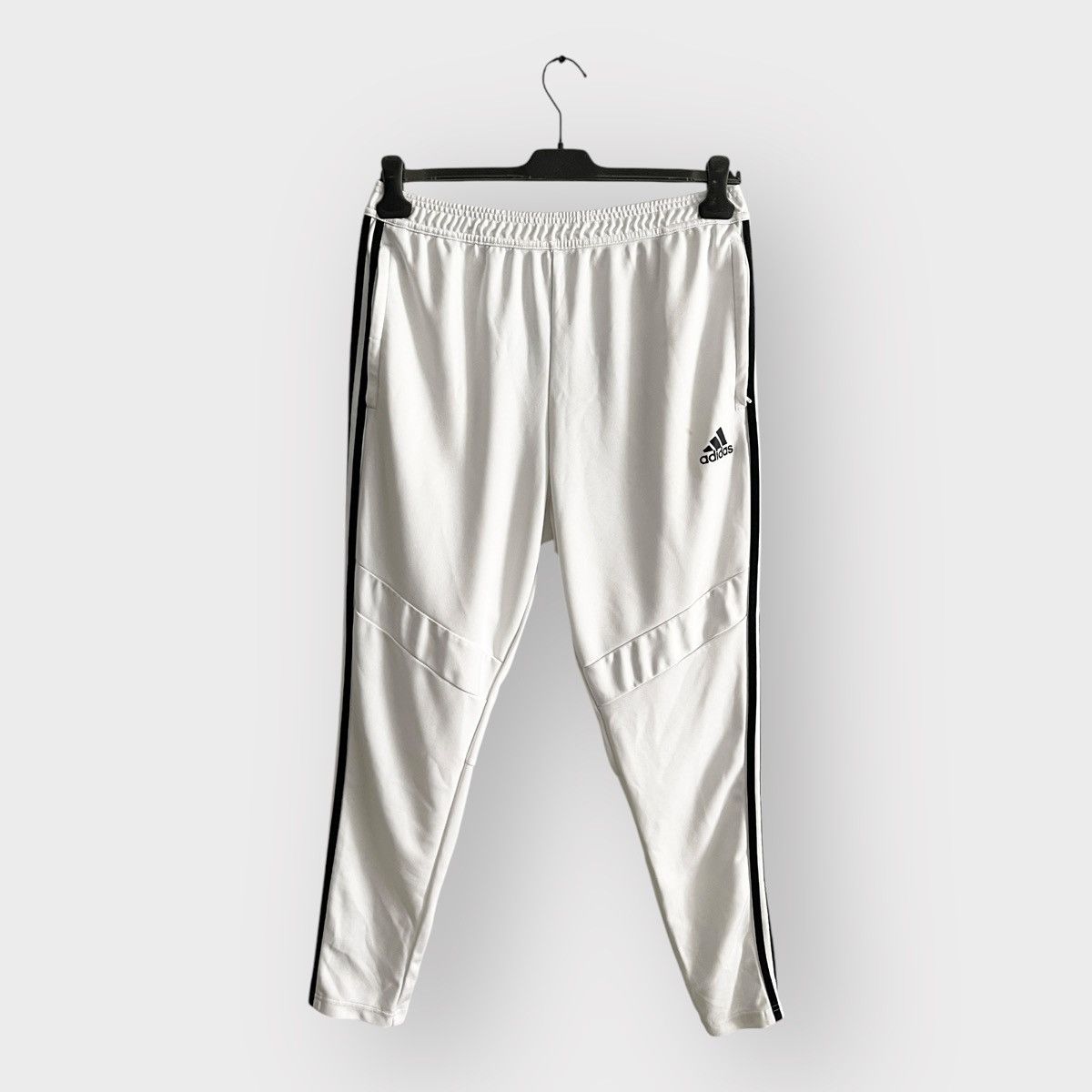 Adidas STEAL! VTG 2000s Adidas Trio Football Training Sweatpants Size US 36 / EU 52 - 1 Thumbnail
