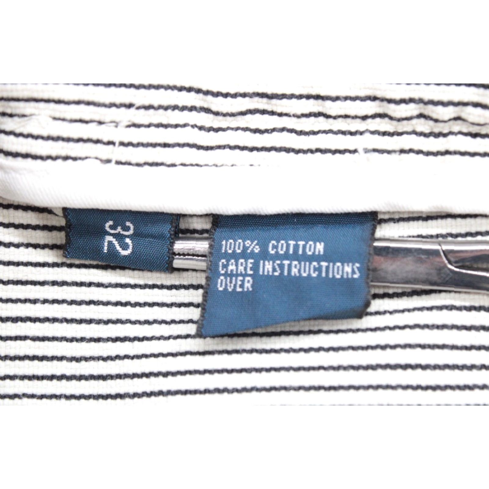 Polo Ralph Lauren VTG Polo Ralph Lauren Bermuda Shorts Men's 34 Beige Pinstripe Heavy Cotton Preppy Bermuda Shorts Pinstripe 90s Preppy Mens Size US S / EU 44-46 / 1 - 5 Thumbnail