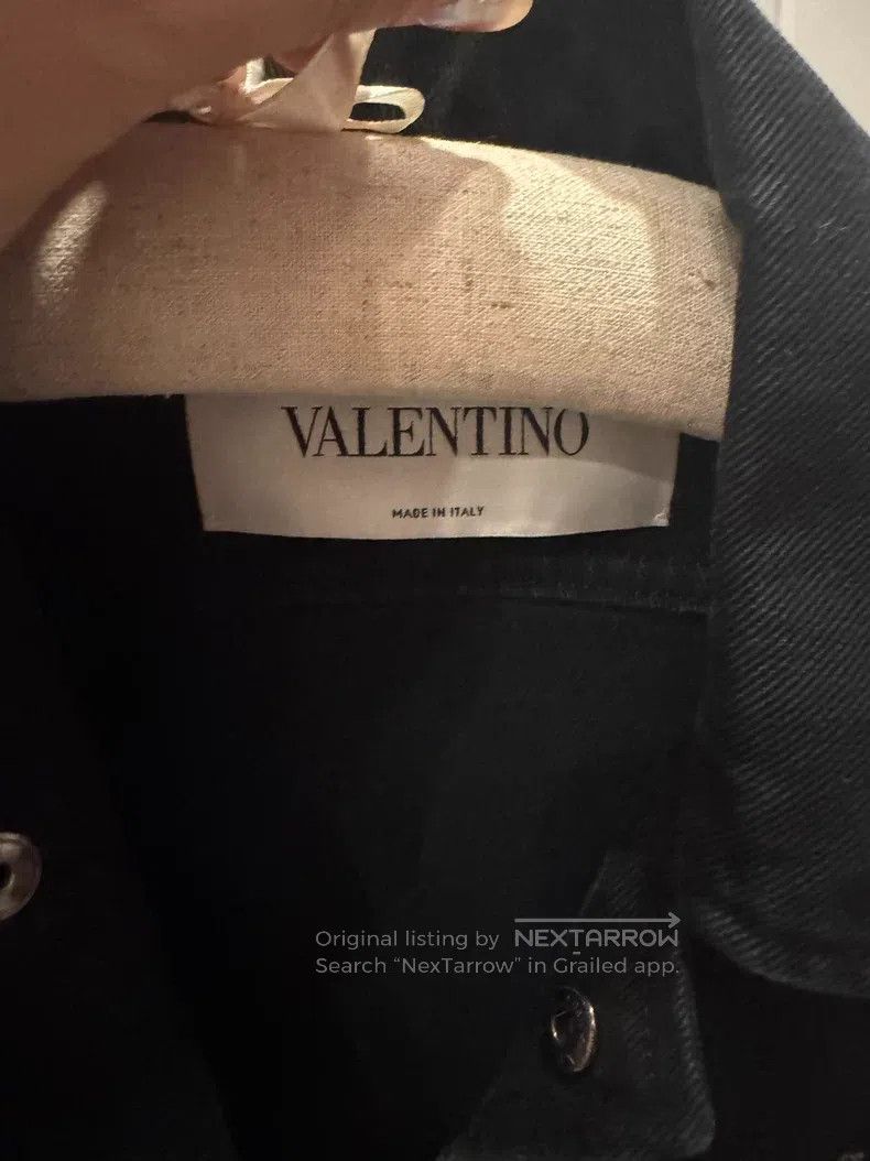 Valentino Valentino Denim embroidered jacket Size S / US 4 / IT 40 - 2 Thumbnail