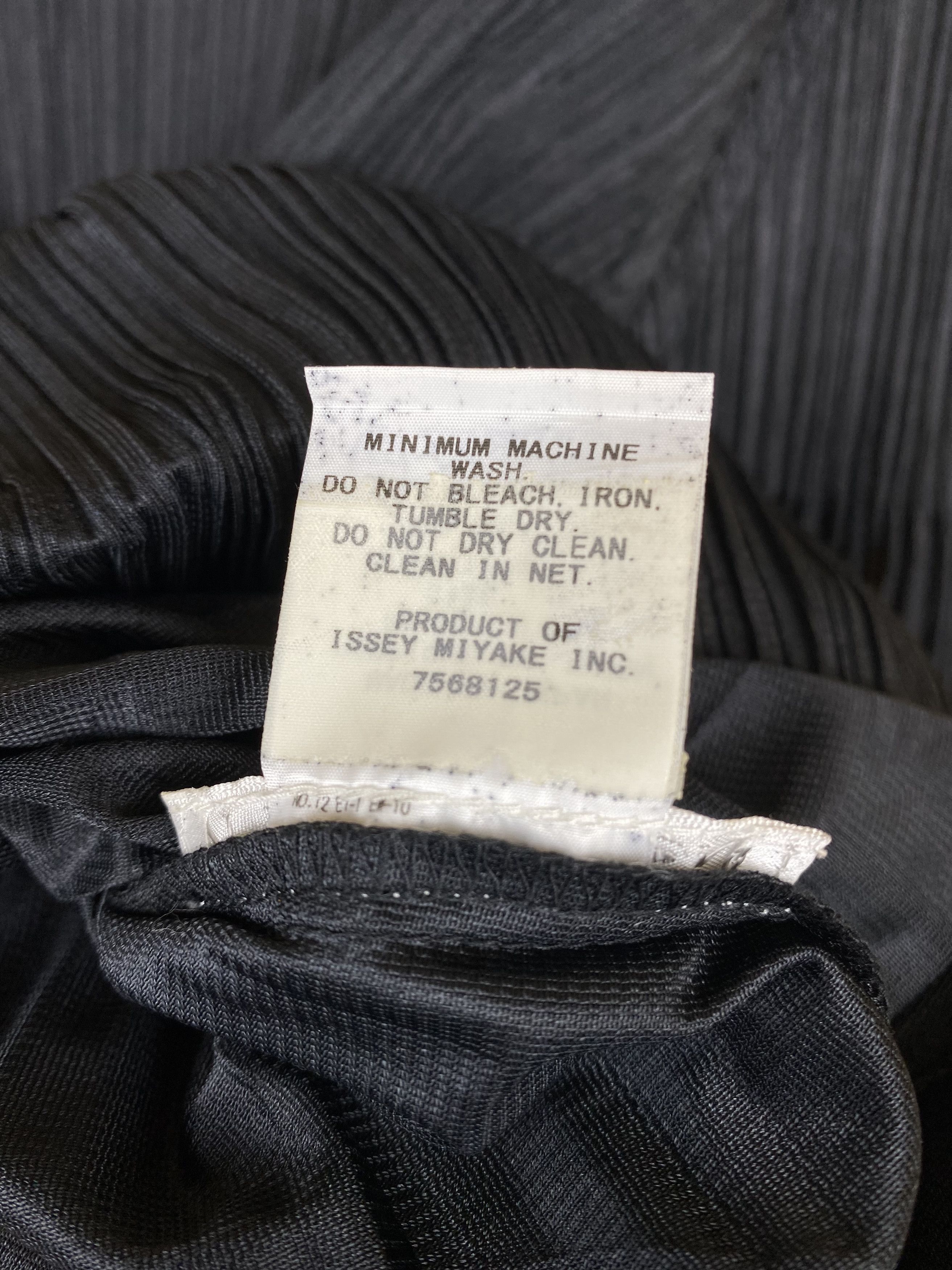 Issey Miyake × Vintage 💥Pleats Please Issey Miyake Mini Dress Size L / US 10 / IT 46 - 4 Thumbnail