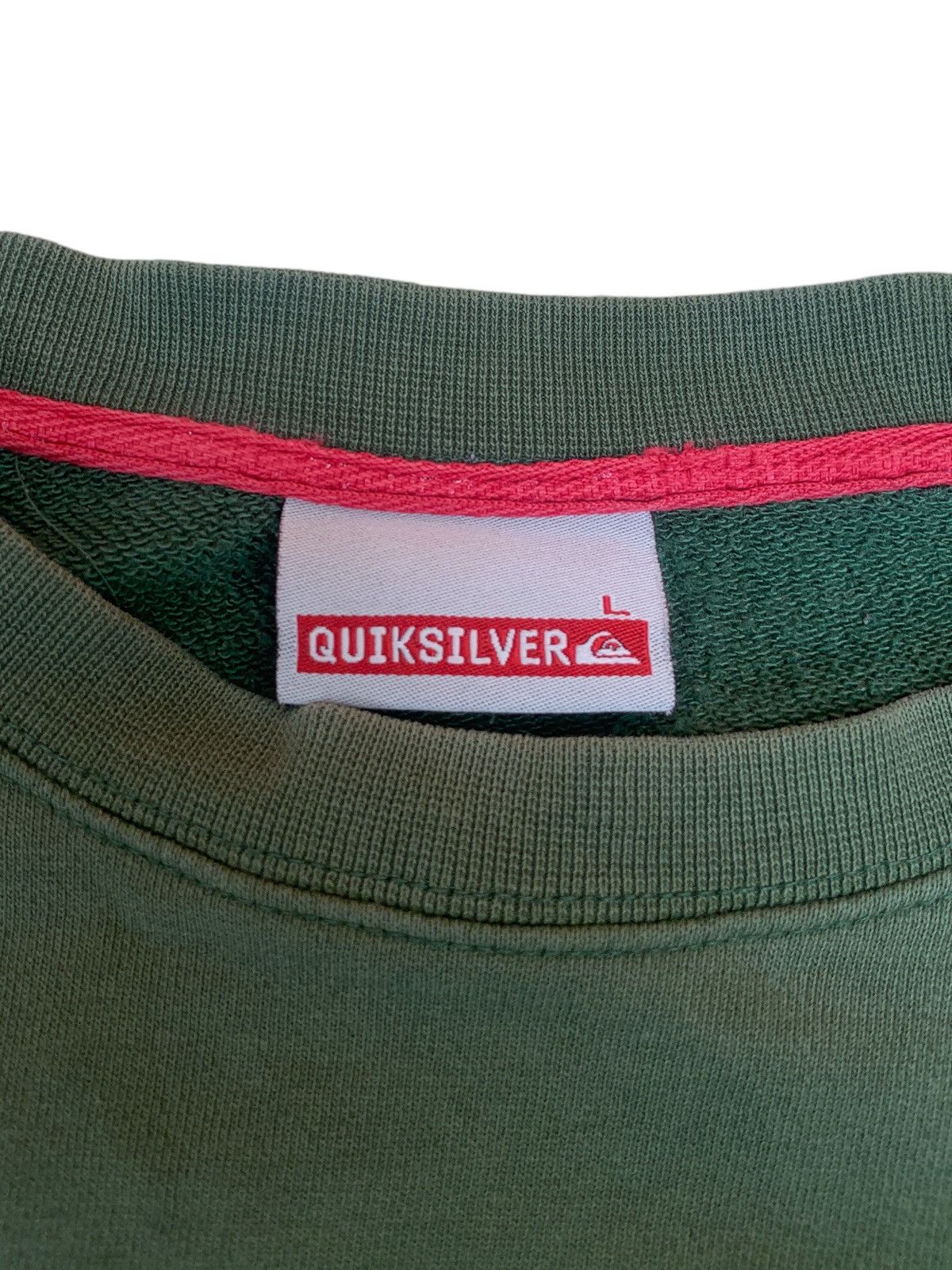 Quiksilver × Vintage Vtg quiksilver sweatshirt Size US L / EU 52-54 / 3 - 3 Thumbnail
