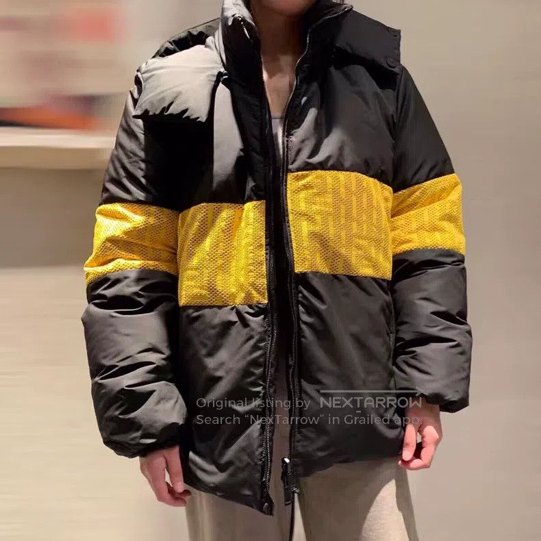 Fendi Fendi Puffer Jacket, Double-Sided Hooded Thick Bread Puffe Size US M / EU 48-50 / 2 - 9 Thumbnail