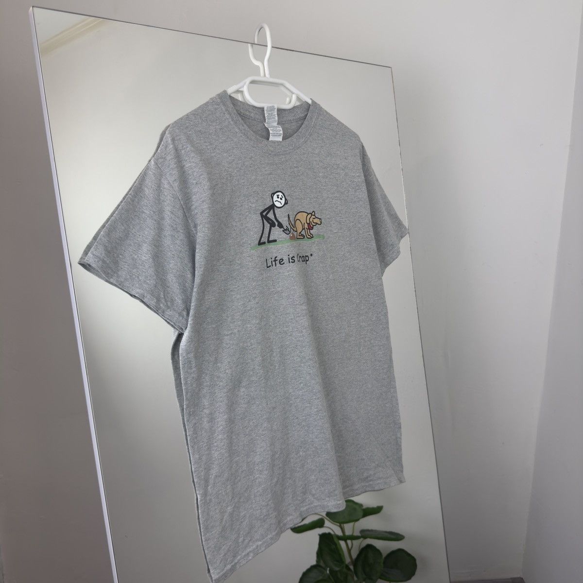 Vintage Life Is Crap Vintage T-shirt Crazy Style Humor Y2K Size US M / EU 48-50 / 2 - 3 Thumbnail