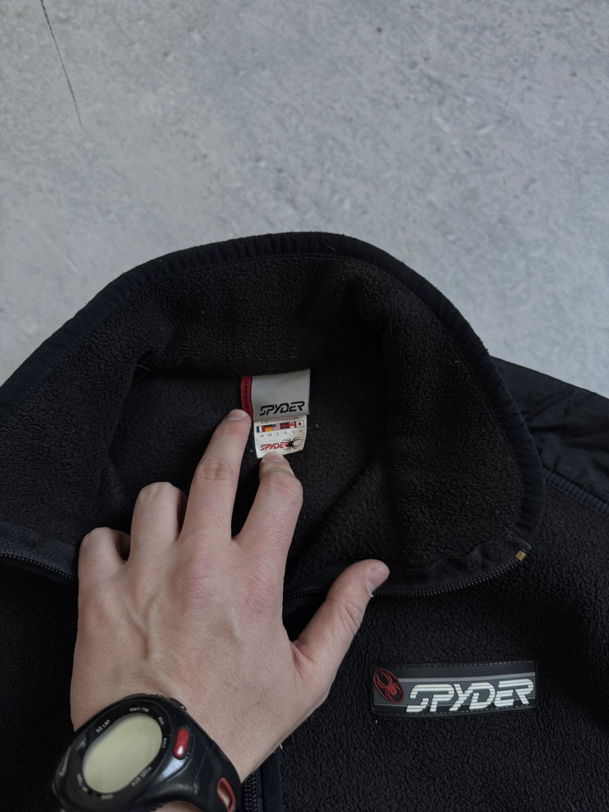 Spyder Vintage Spyder Fleece Zipper Vest Jacket black Size US XS / EU 42 / 0 - 5 Thumbnail