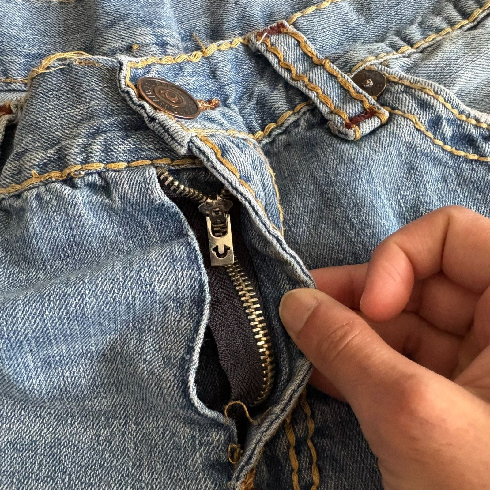 True Religion × Vintage Vintage True Religion Jeans Men's Size 38x33 Medium Size US 38 / EU 54 - 11 Thumbnail