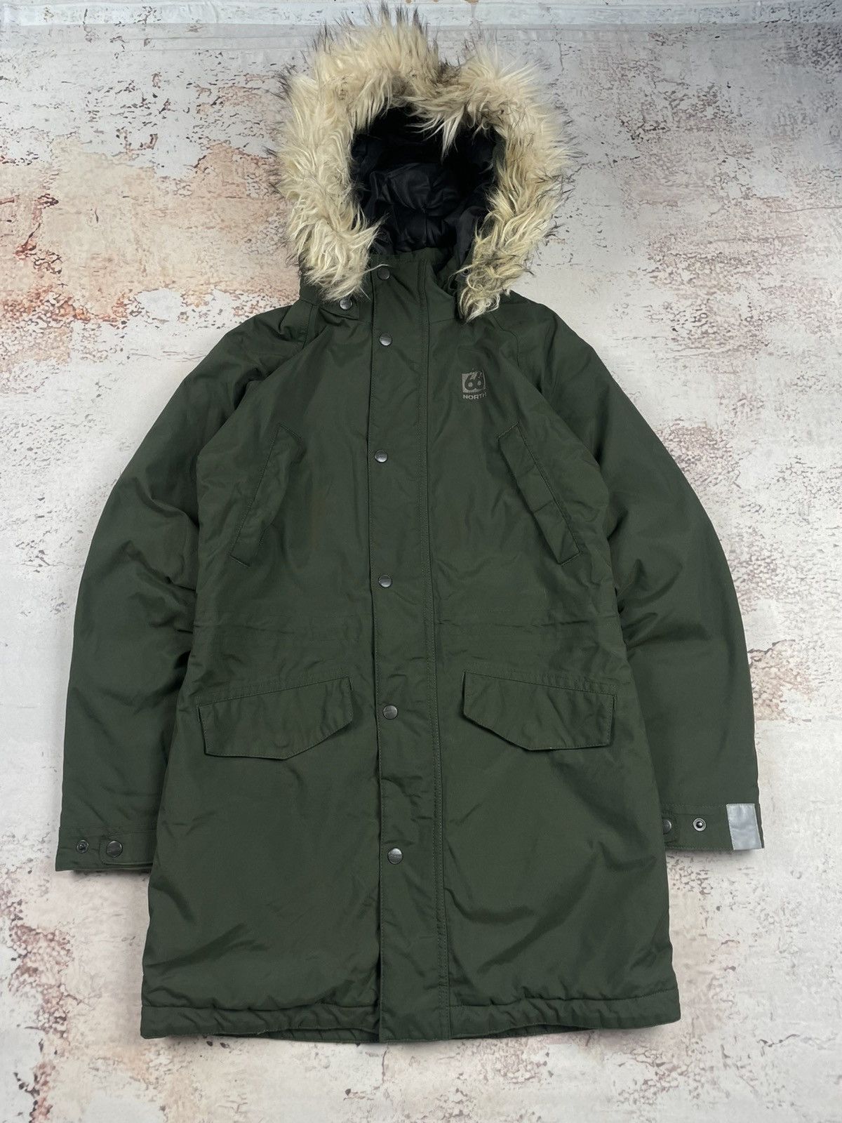 66 North 66North Hekla M Insulated Jacket Green womans Winter Long Size M / US 6-8 / IT 42-44 - 1 Thumbnail