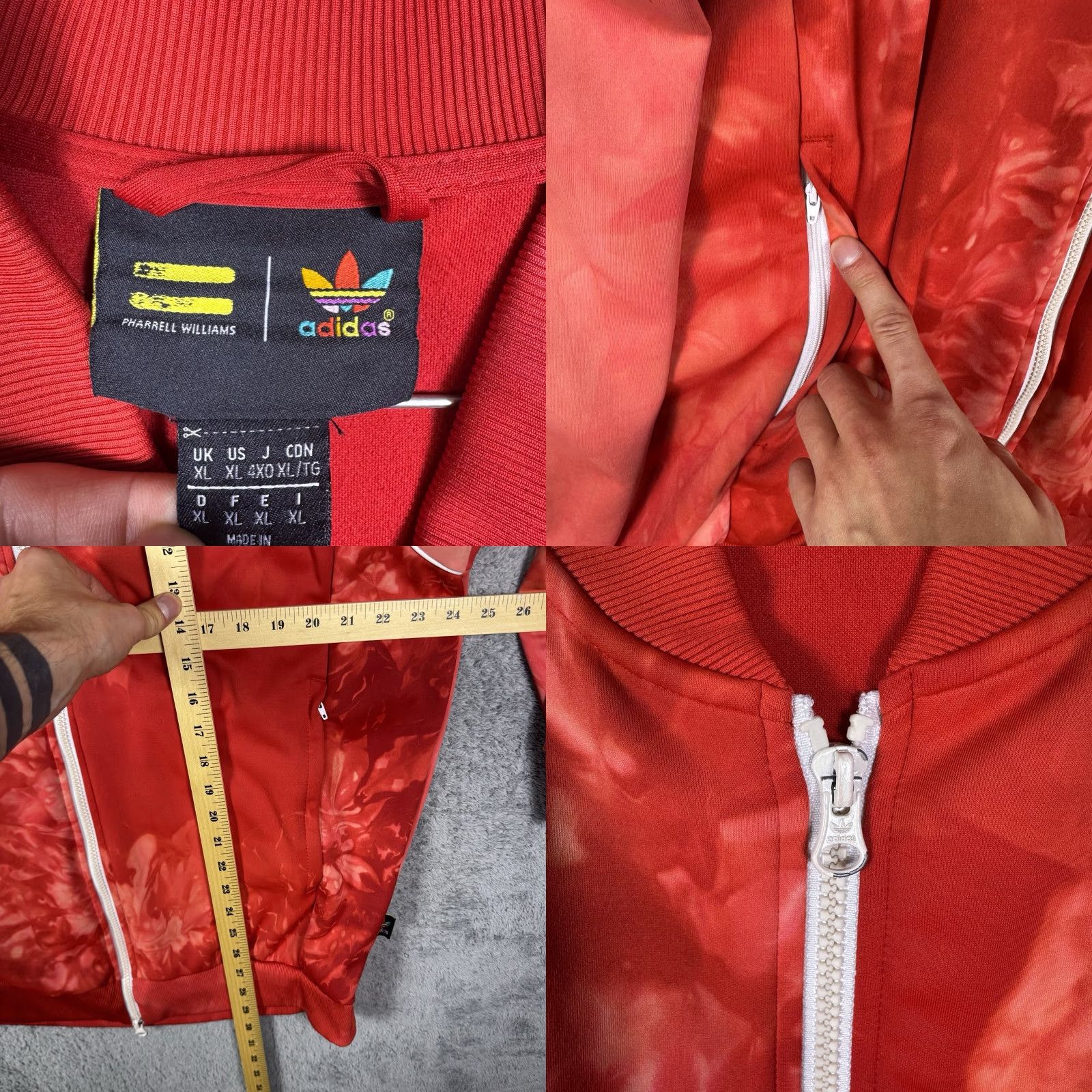 Adidas Adidas Jacket Men XL Originals PW Hu Holi SST Track Human Race Size US XL / EU 56 / 4 - 8 Thumbnail