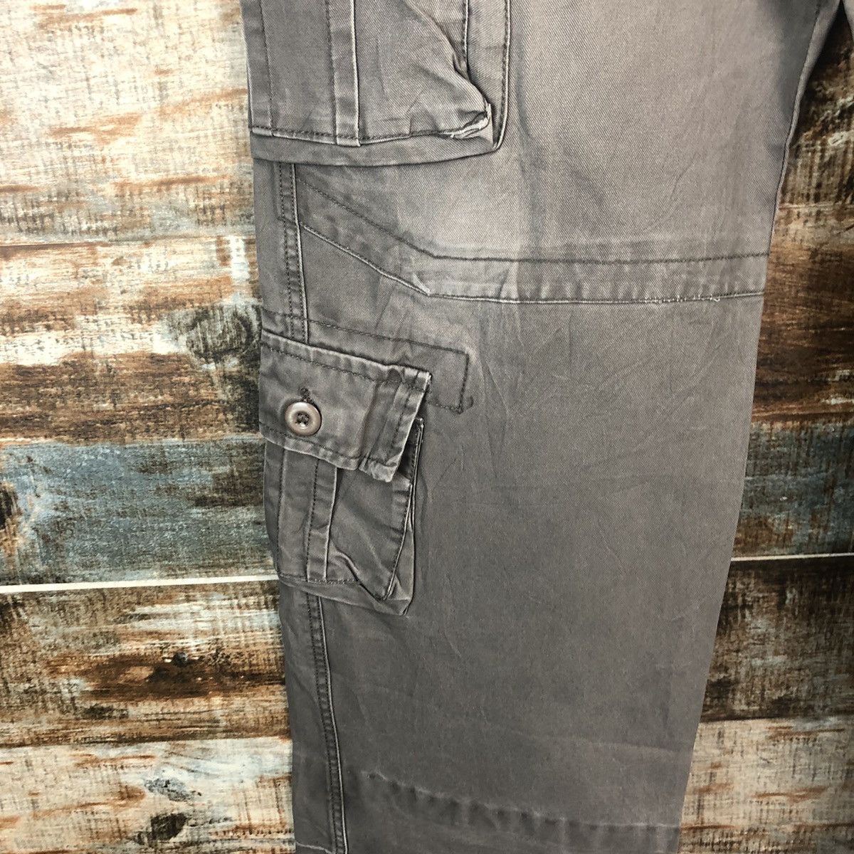 Japanese Brand DL Japanese Brand Brown Cargo Multipocket Pants #C657 Size US 36 / EU 52 - 12 Thumbnail