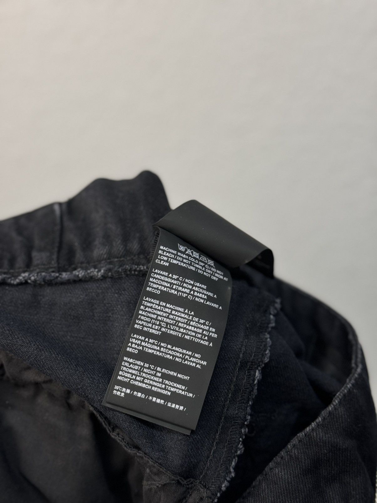 Ben Taverniti Unravel Project × Rick Owens × Vintage BEN TAVERNITI UNRAVEL PROJECT VINTAGE RICK OWENS MOTTO Size US 33 - 24 Thumbnail