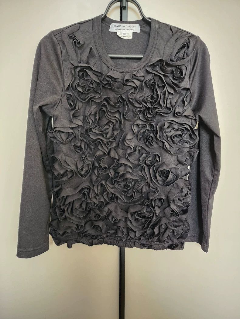 Comme des Garcons CDG Comme des Garcons Flower Detail Top - dmc Size US XS / EU 42 / 0 - 1 Thumbnail