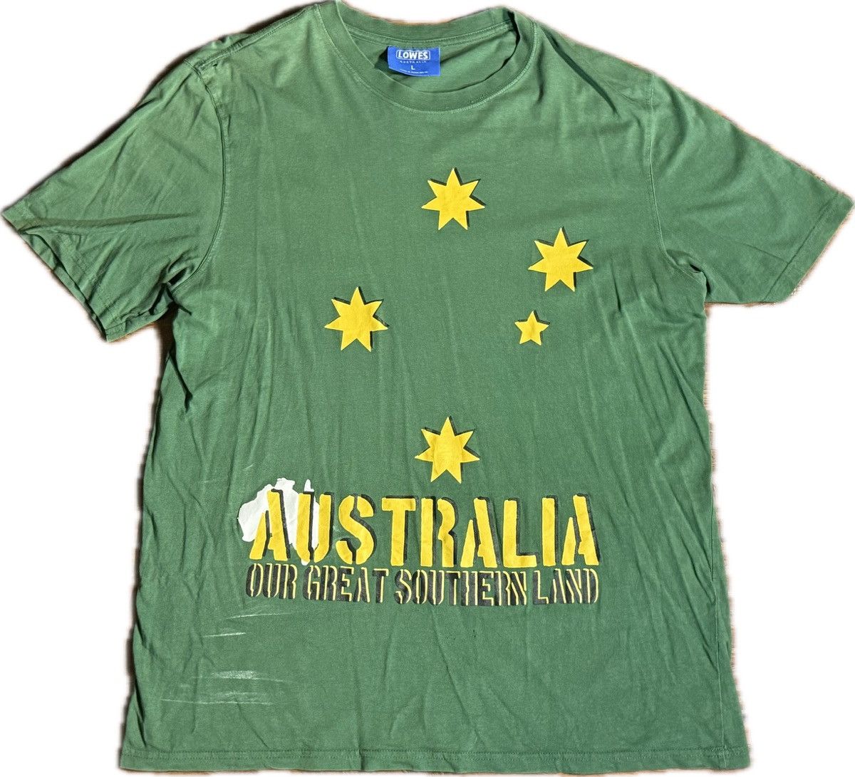 Other Green and yellow vintage Australia graphic tee clothing Size US M / EU 48-50 / 2 - 1 Thumbnail