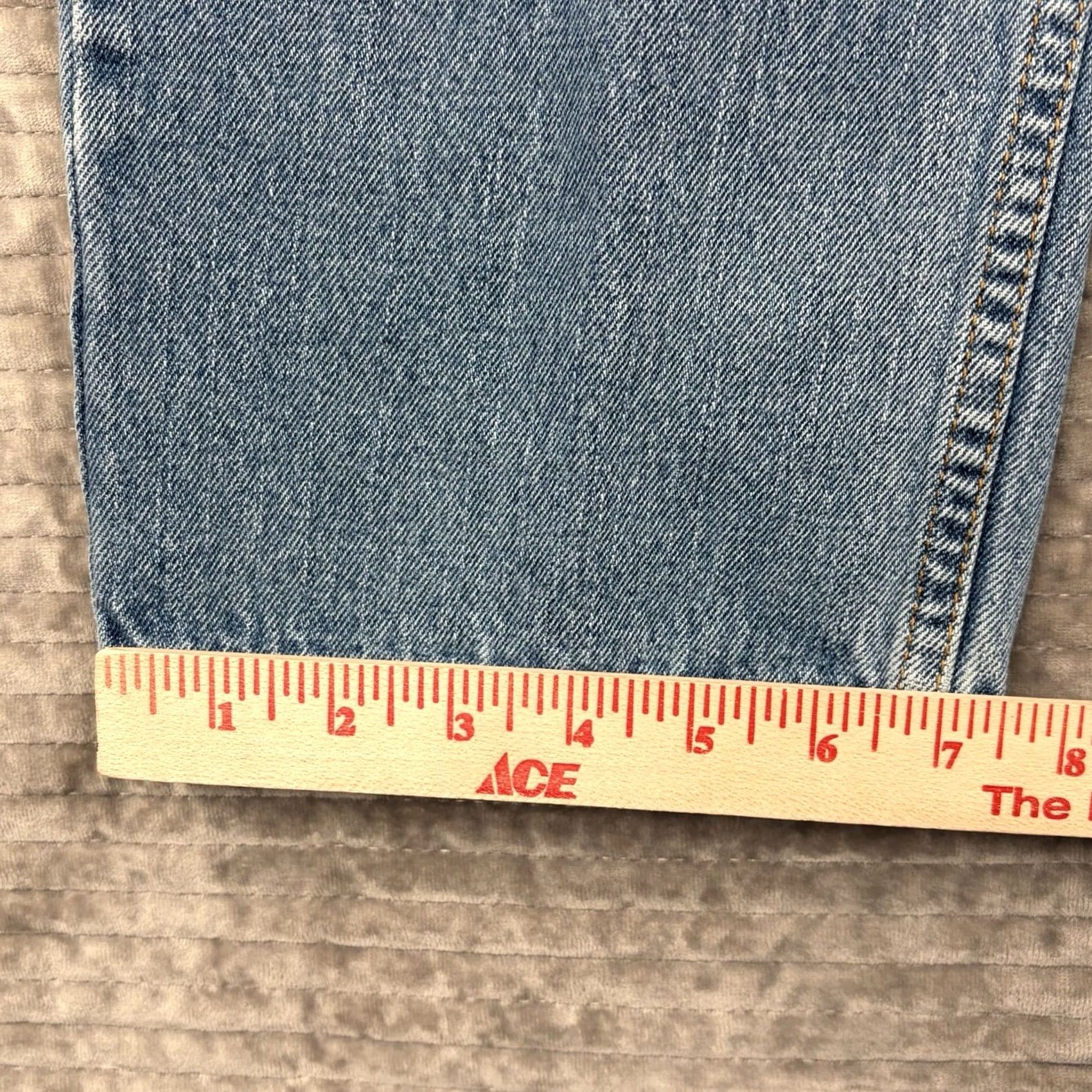 Levi's VINTAGE Levi’s 505 Jeans Men’s 33x32 Regular Blue Denim Size US 33 - 4 Thumbnail