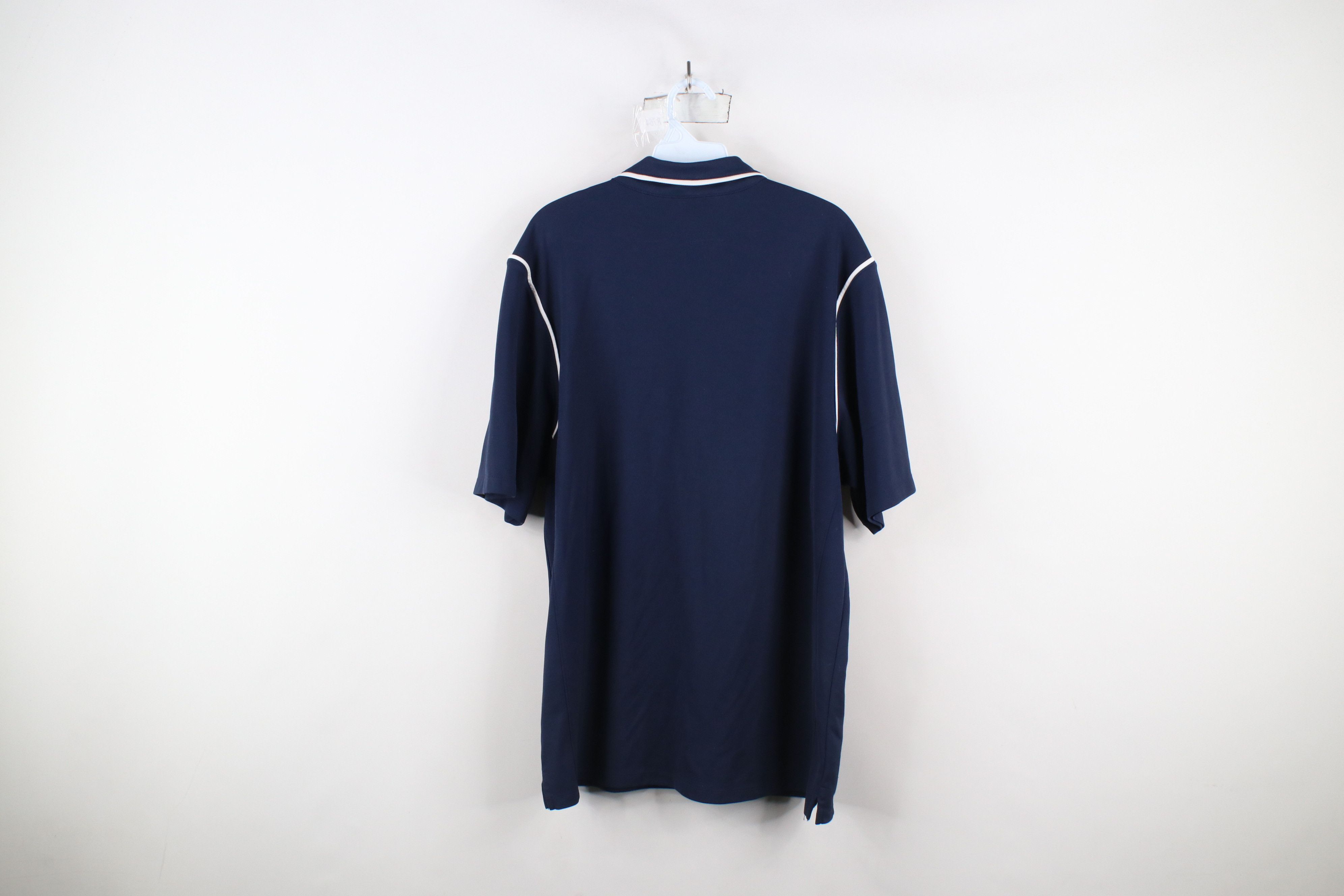 Nike × Vintage Nike Xavier University Baseball Short Sleeve Polo Shirt Size US L / EU 52-54 / 3 - 12 Thumbnail