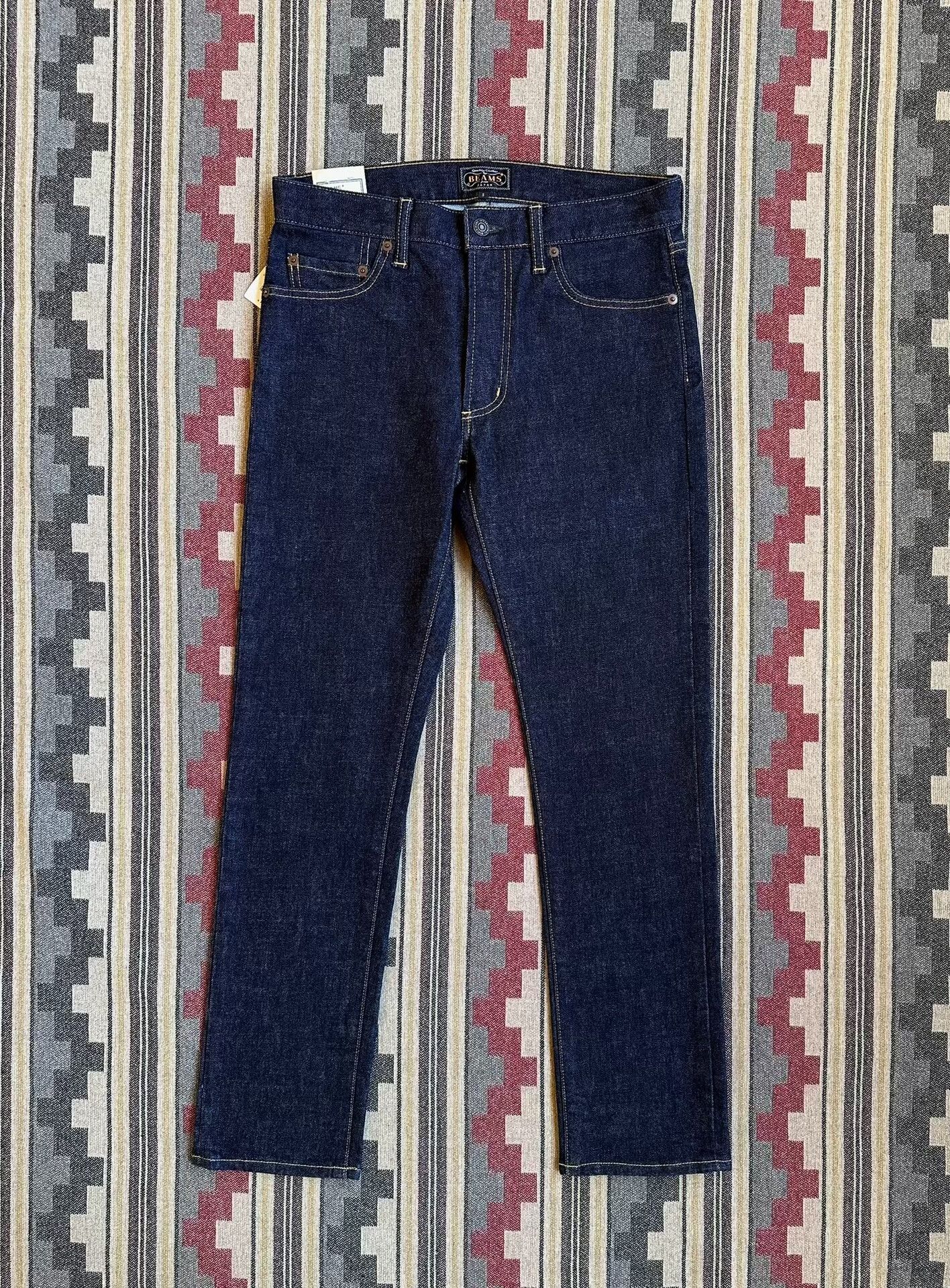 Beams Plus BEAMS PLUS 5Pocket Tapered Denim Pants Size US 26 / EU 42 - 1 Thumbnail