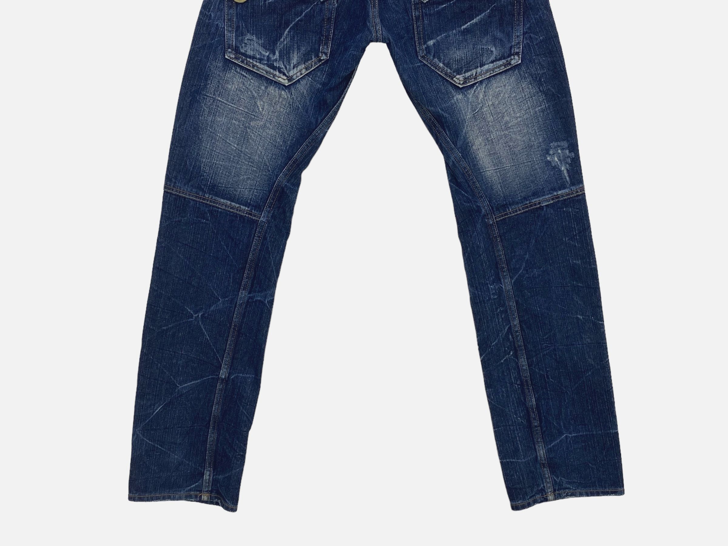 Japanese Brand Dominates Jeans Double Waist Jeans Japanese Jeans Size US 30 / EU 46 - 6 Thumbnail