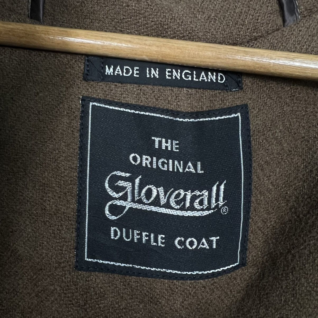 Gloverall Vintage GLOVERALL Herringbone Pattern Duffle Coat #4087-C186 Size US M / EU 48-50 / 2 - 15 Thumbnail