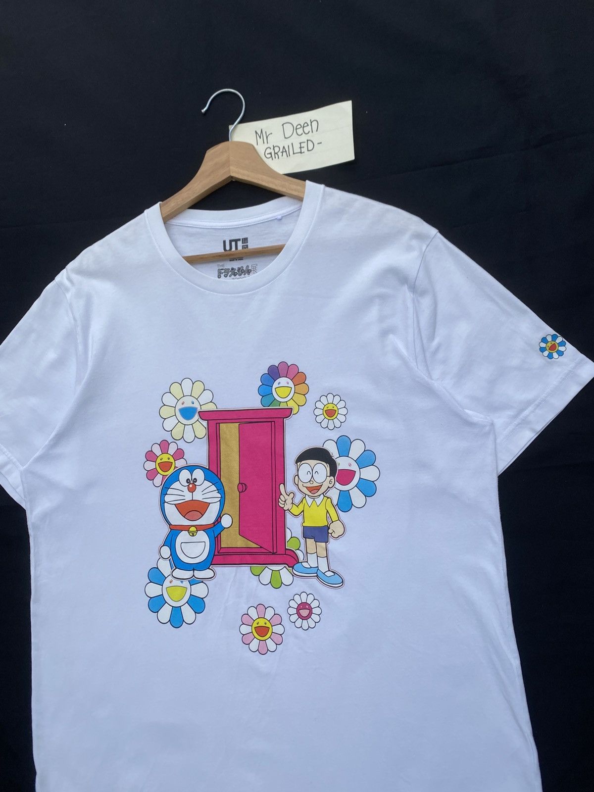 Takashi Murakami × Uniqlo Rare Uniqlo x Takashi Murakami Doraemon White Tshirt Size US XL / EU 56 / 4 - 7 Thumbnail