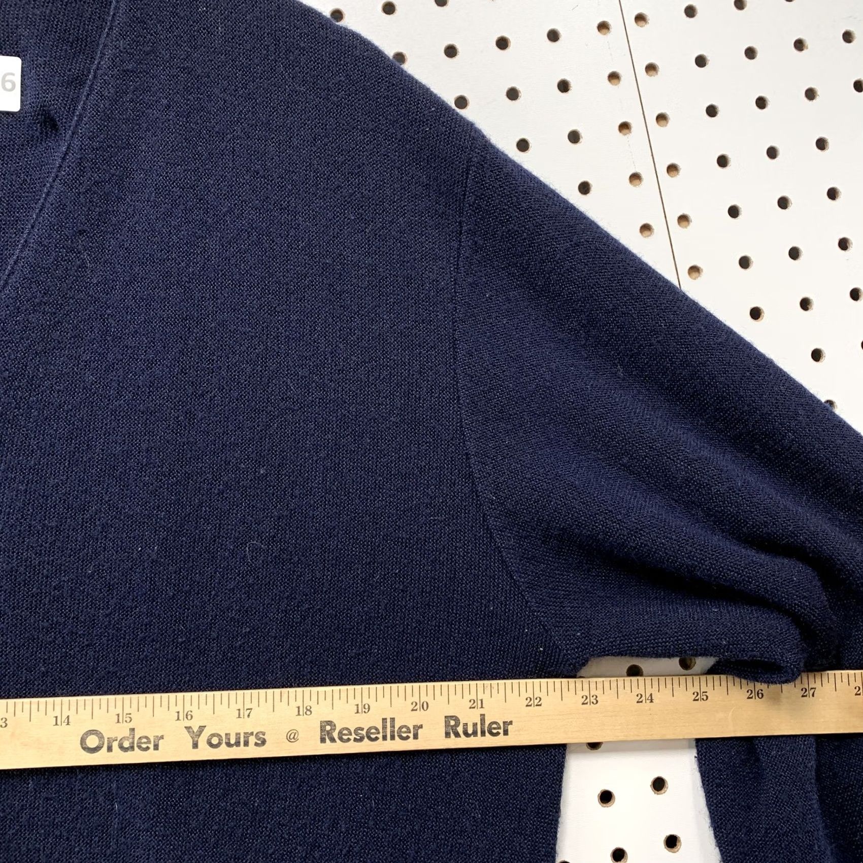 Vintage VINTAGE Steeplechase Sweater Cardigan Mens XL Navy Blue Button Up V Neck USA Size US XL / EU 56 / 4 - 4 Thumbnail