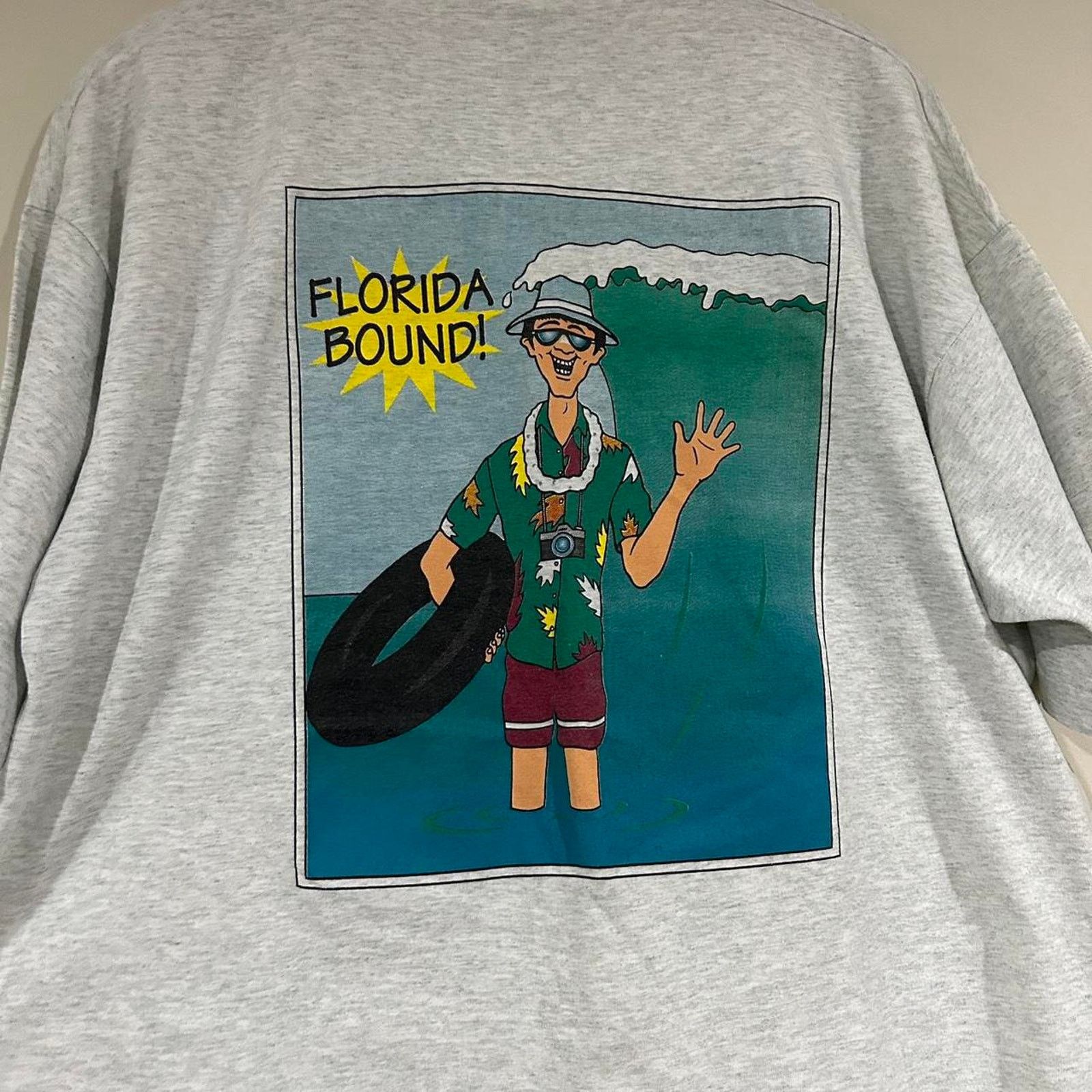 Fruit Of The Loom Vintage 1997 Crimson Pride Band Florida Bound Tee Shirt Size US XL / EU 56 / 4 - 3 Thumbnail