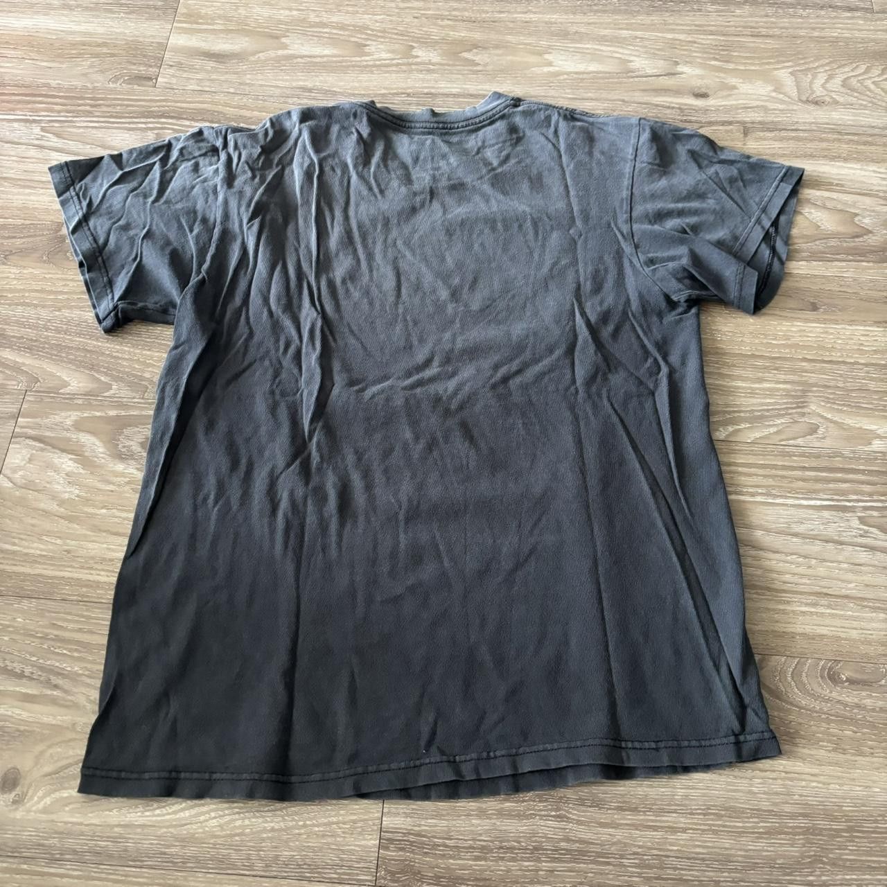 Japanese Brand Crazy Vintage Y2K/2000s Faded Black Funny Graphic Tee! Size M Size US M / EU 48-50 / 2 - 4 Thumbnail