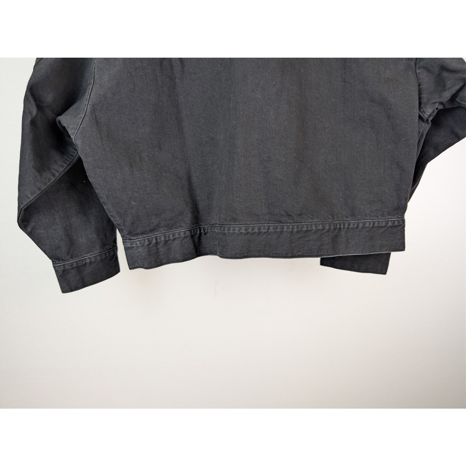 Fear of God o1rshd1 Canvas Utility Trucker Denim Jacket in Black Size US XL / EU 56 / 4 - 13 Thumbnail