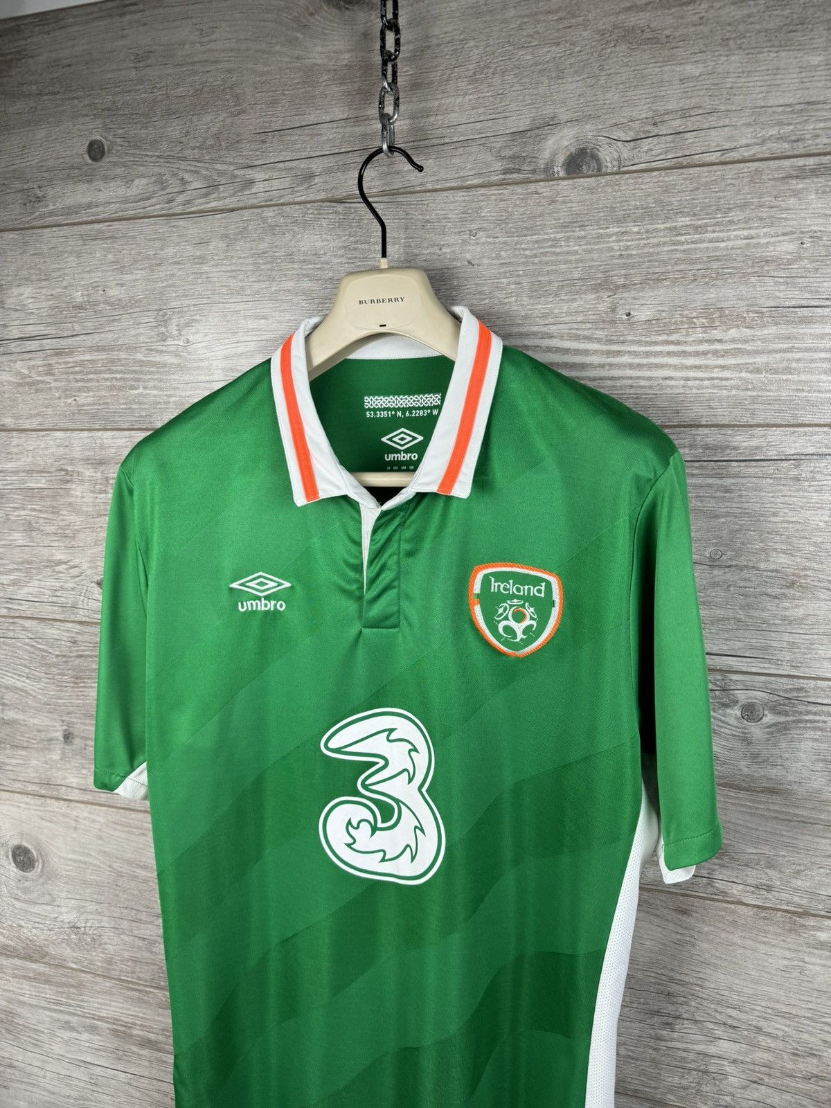 Umbro Ireland soccer jersey size XXL