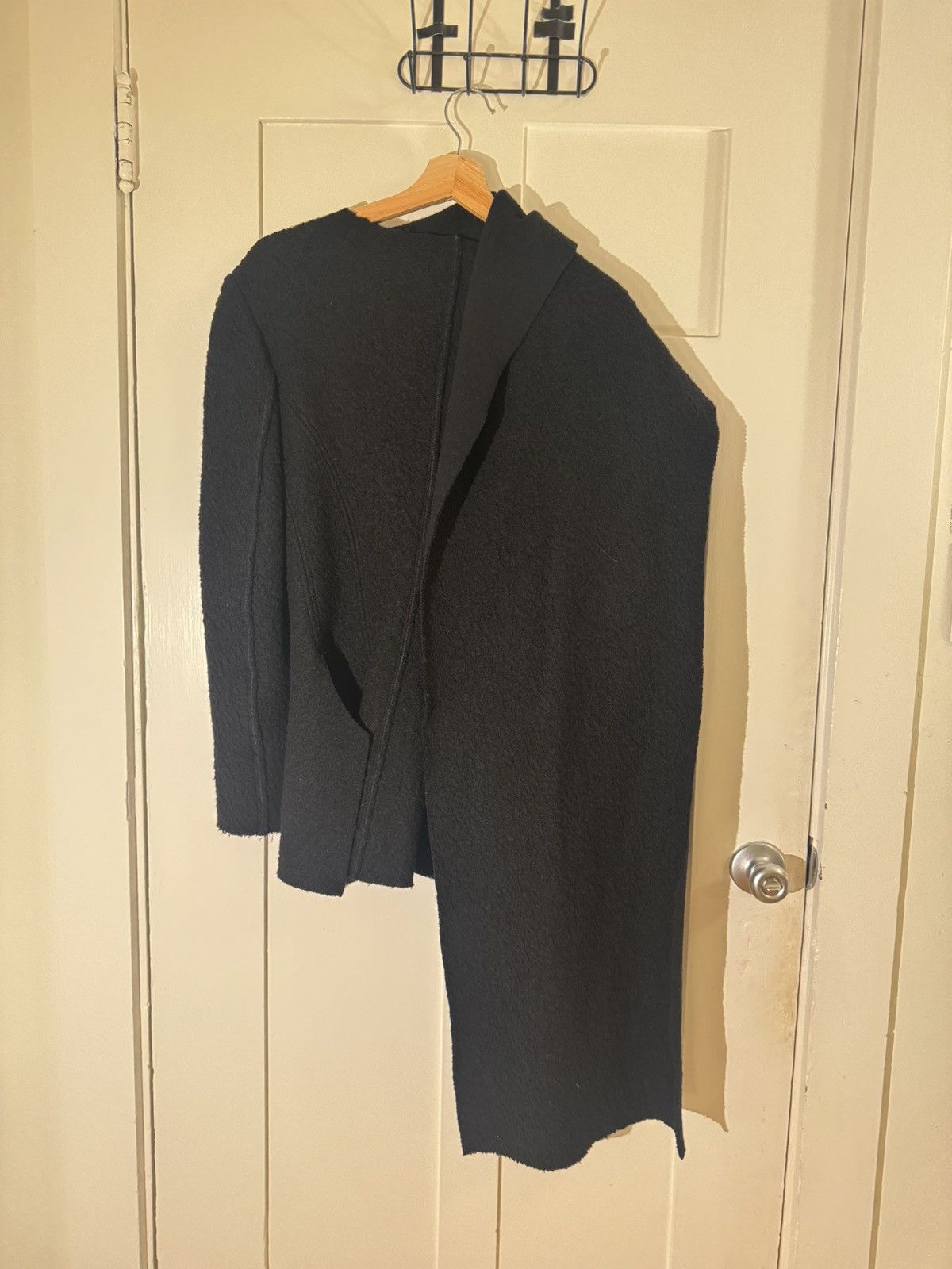 Yohji Yamamoto Yohji Yamamoto FW22 Wool Wrap Coat Size US M / EU 48-50 / 2 - 3 Thumbnail