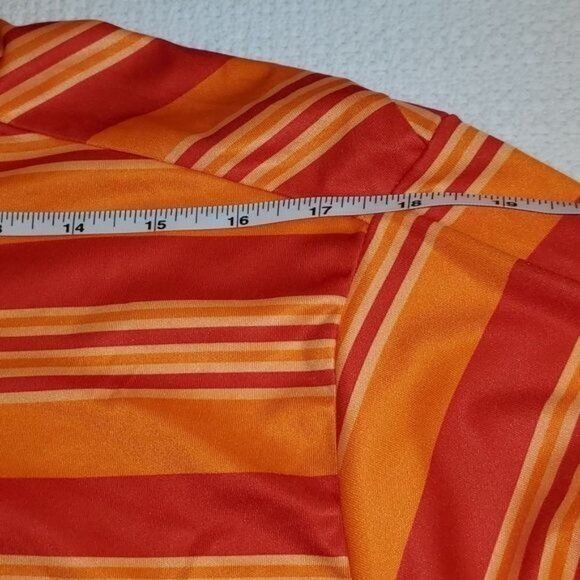 Vintage Slazenger Golf Diagonal Cut Buttoned Striped Short Sleeve Sz Size US XL / EU 56 / 4 - 10 Thumbnail