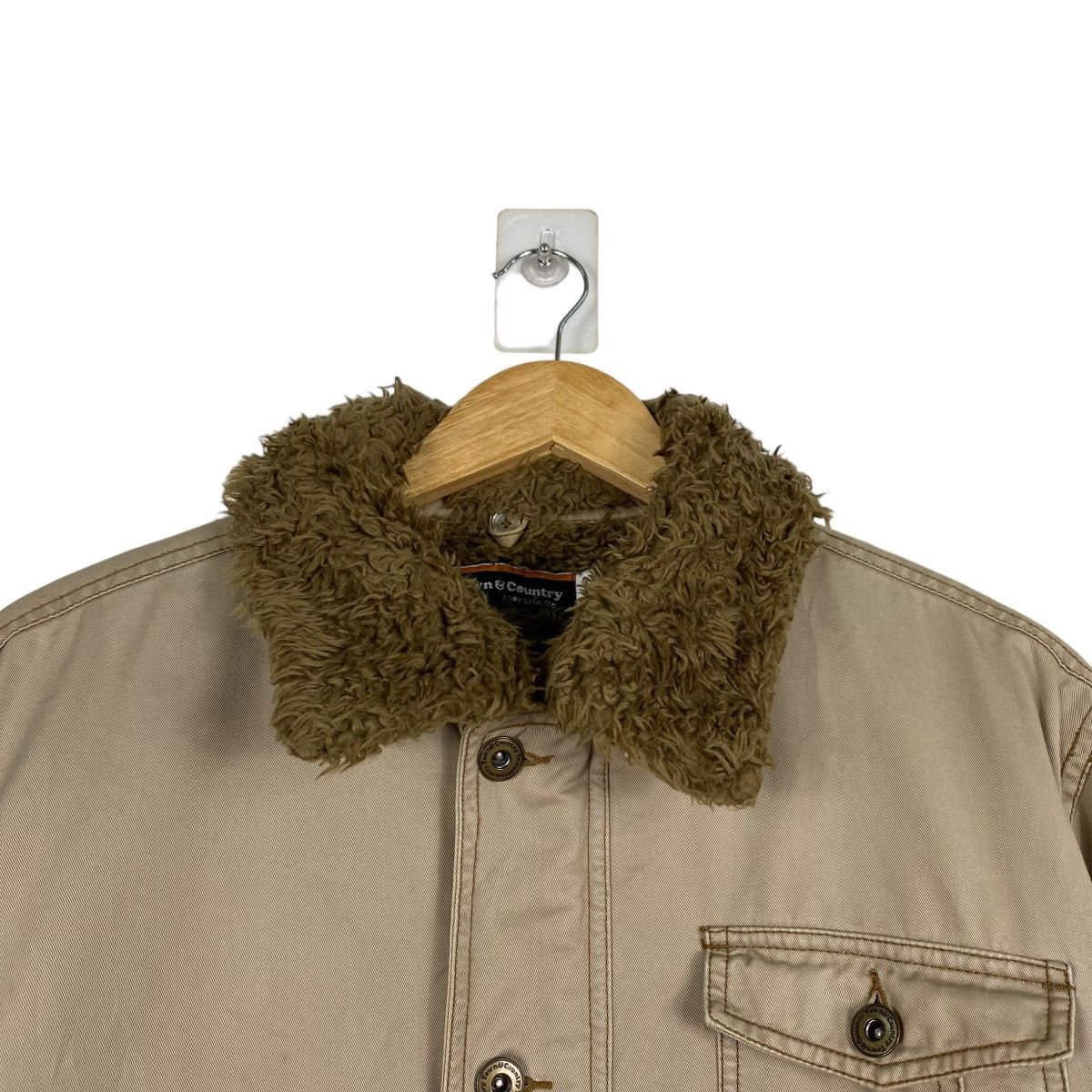 Billabong × Japanese Brand Town n Country Sherpa Collar Jacket Size M Size US M / EU 48-50 / 2 - 6 Thumbnail