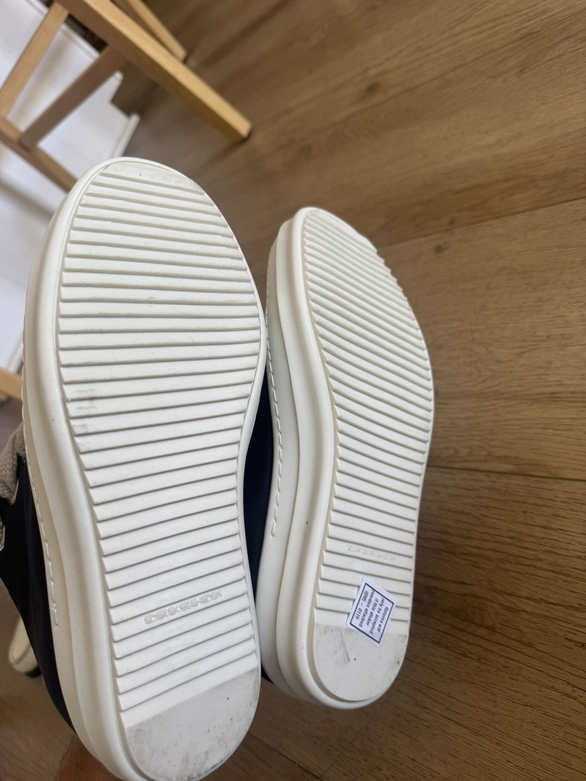 Rick Owens Jumbo lace ramones nylon Size US 9 / EU 42 - 9 Thumbnail