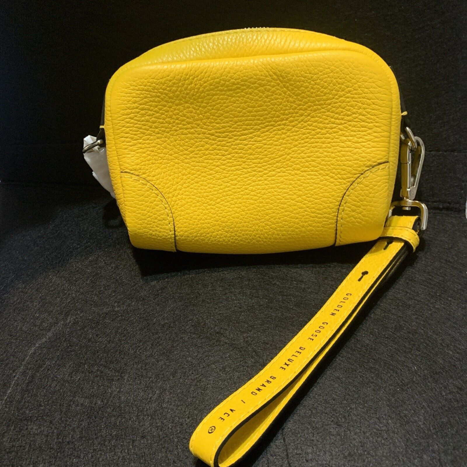Golden Goose Golden Goose Unisex Small Purse Wristlet Handbag Clutch Saff Size ONE SIZE - 9 Thumbnail