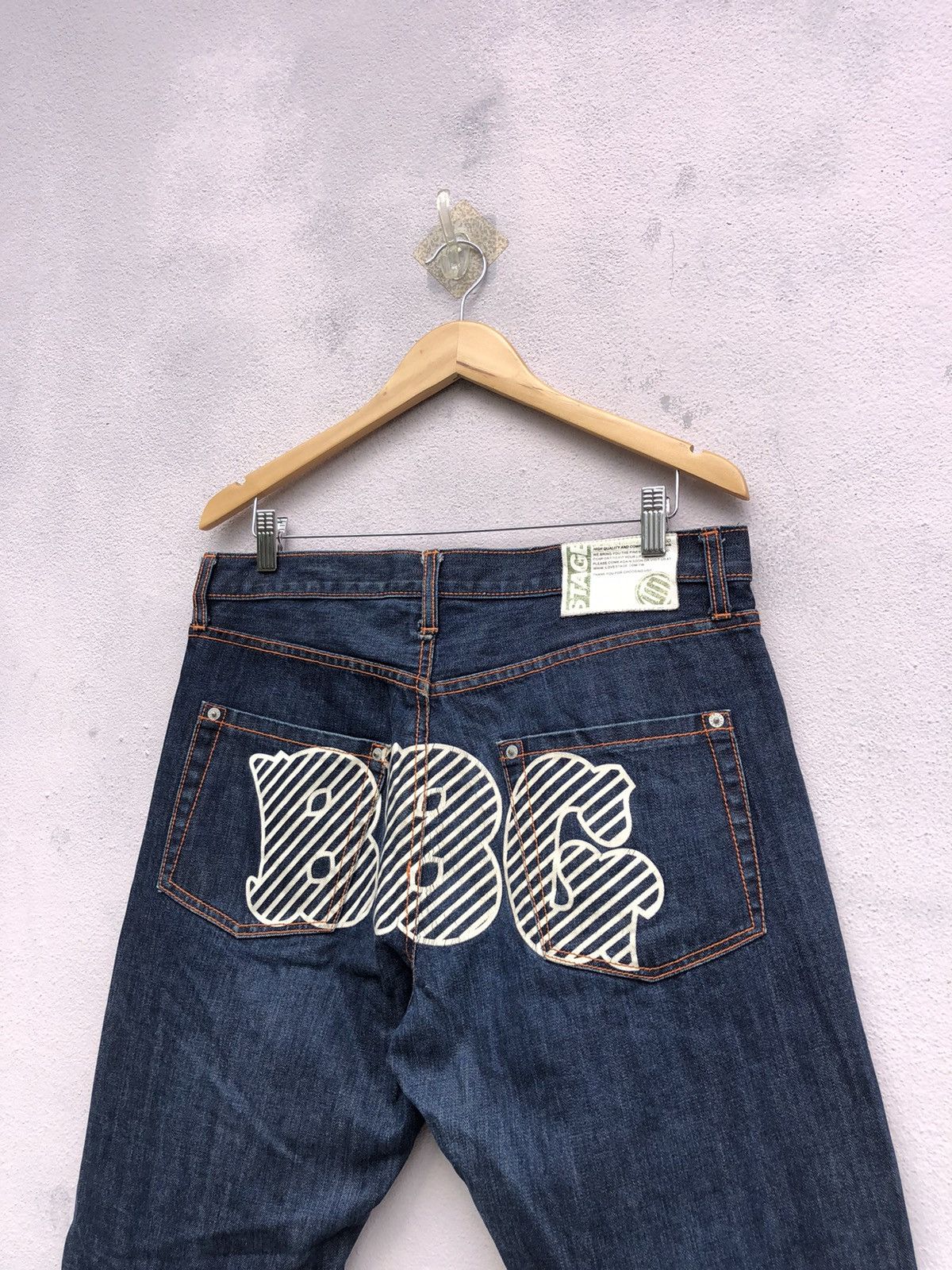 Japanese Brand Bbg Inspired by Bape/BBC Size US 33 - 5 Thumbnail